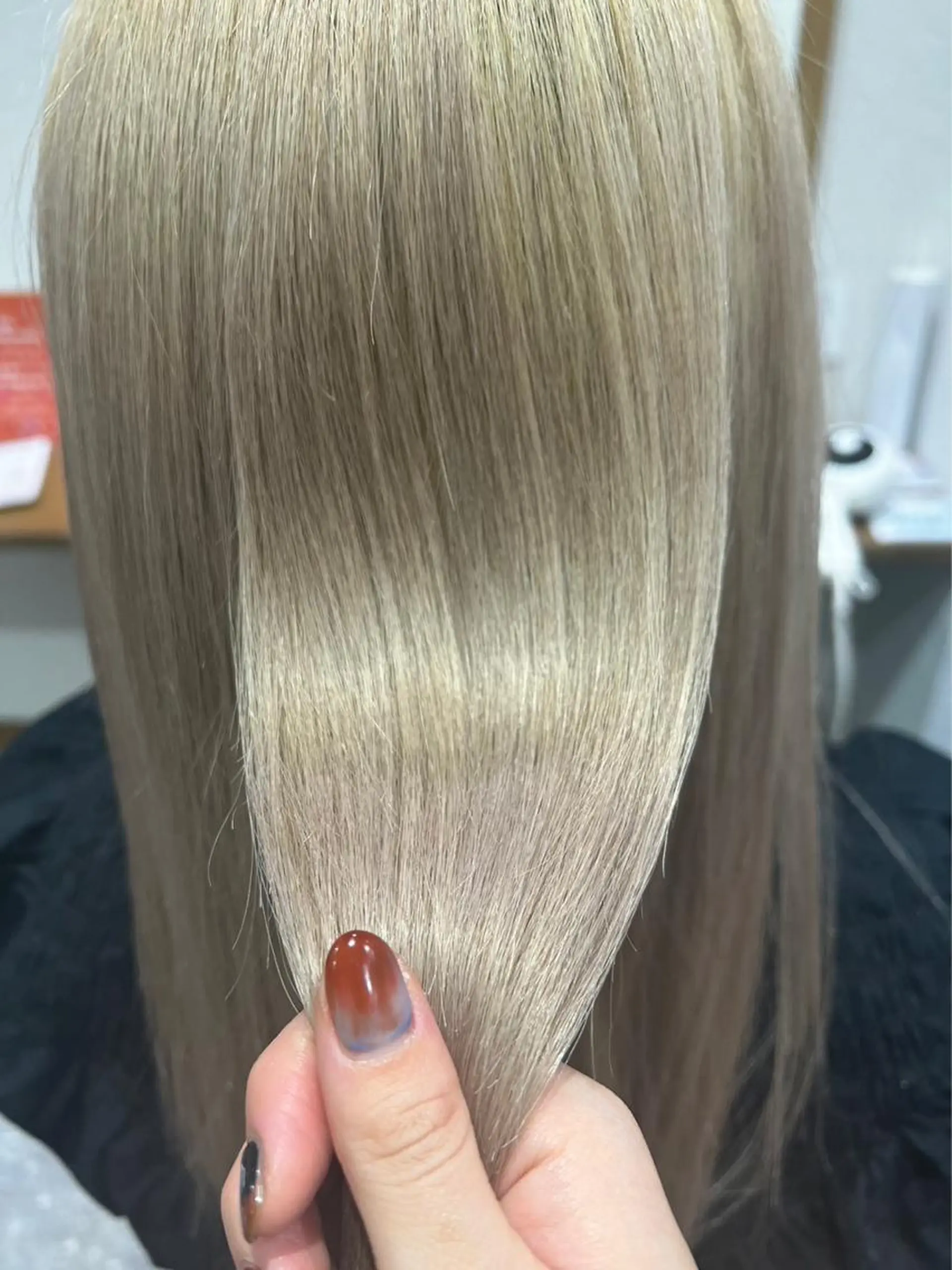 ロング トリートメント 酸熱トリートメント ヘアカラー 🍇透明感カラー/ カットひかる🍒のヘアスタイル