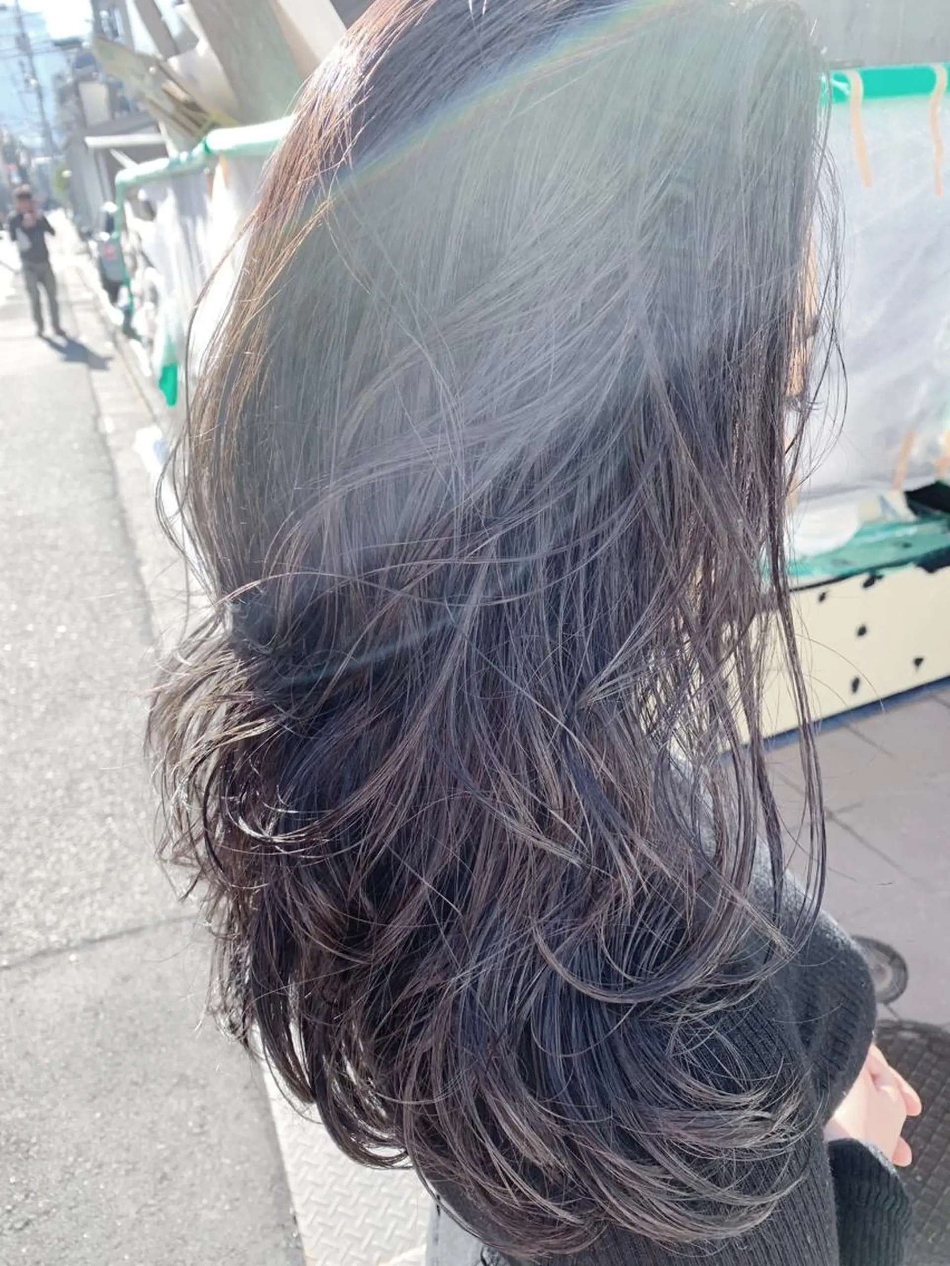 セミロング カラー レイヤーカット DUMBO所属・【完全マンツー 恵比寿】佐藤 翔のヘアスタイル