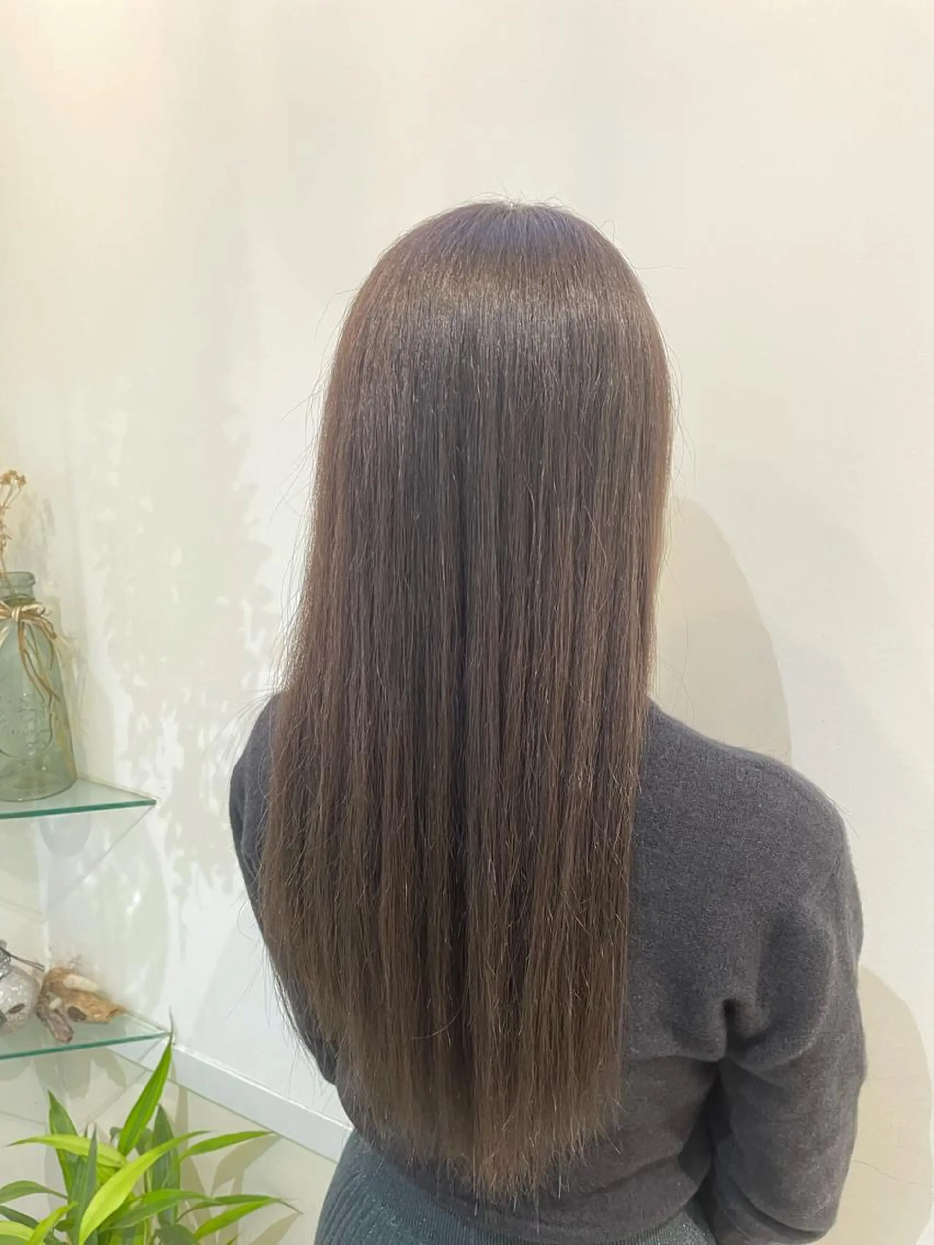 カラー ヘアカラー トリートメント 髪質改善カラー🤍 エクステ✨君島由実子のヘアスタイル