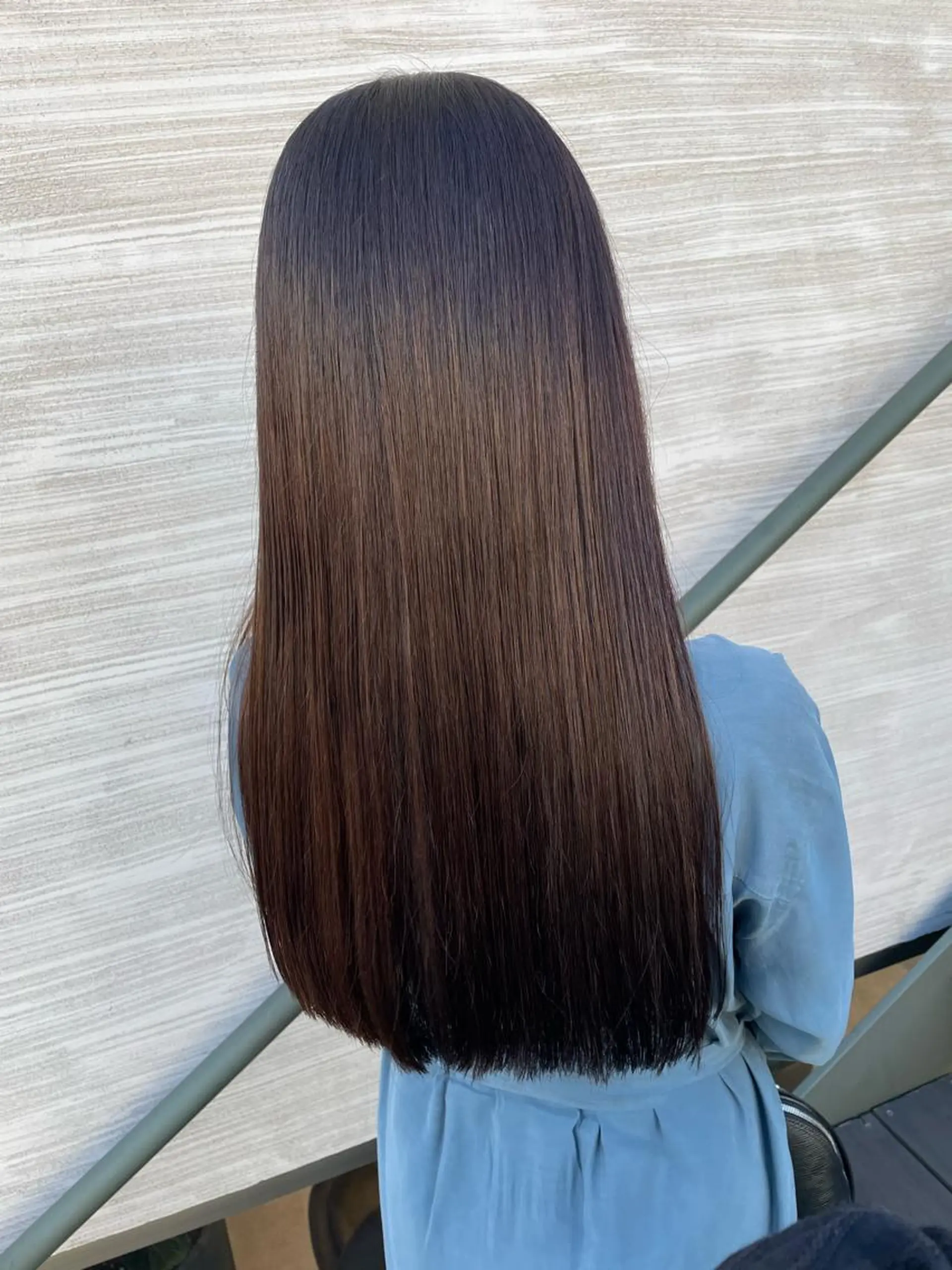 ロング カット トリートメント 韓国風/オシャレ /縮毛矯正/滝口琴未のヘアスタイル