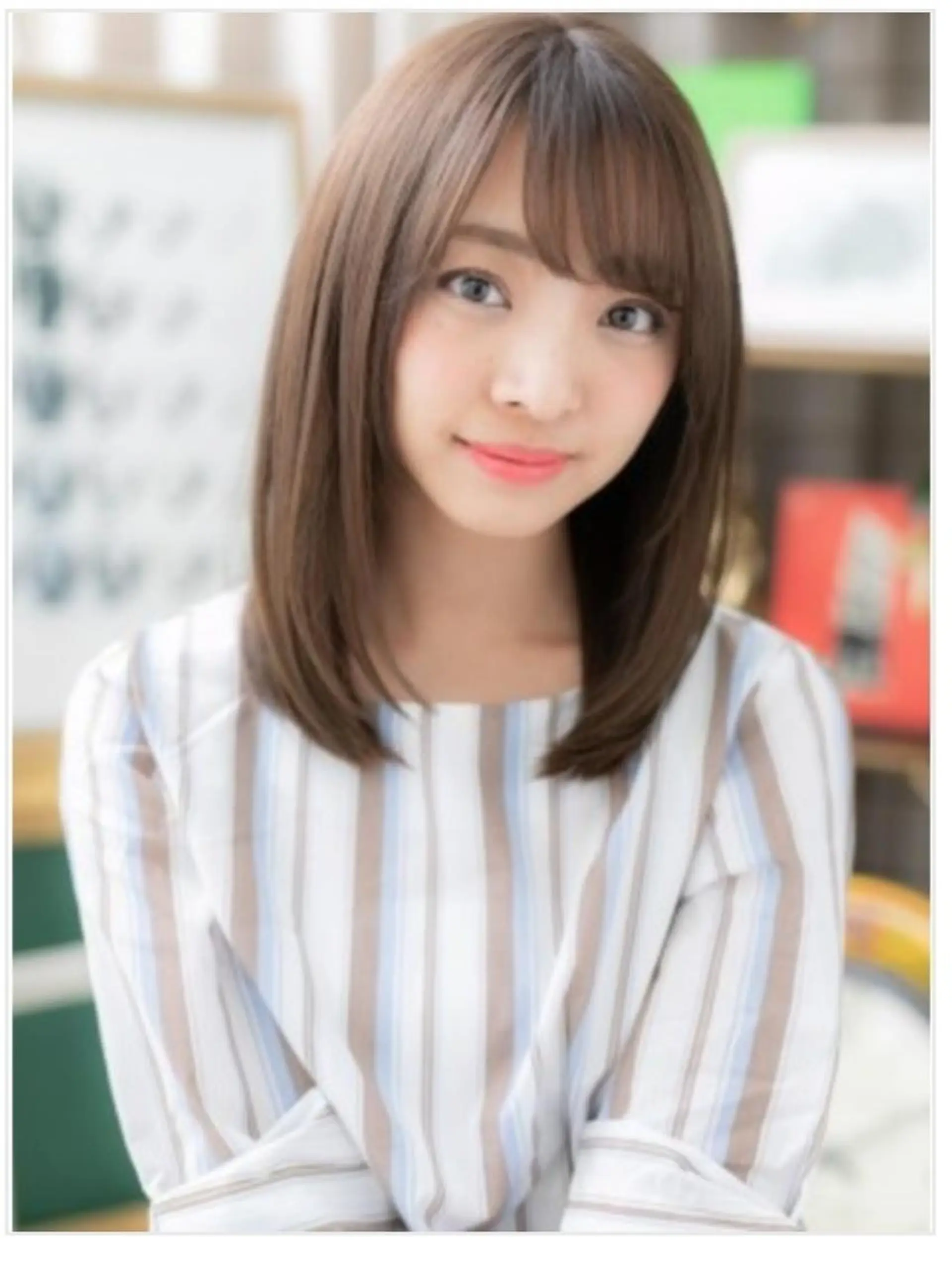 ミディアム パーマ 中野 雄介のヘアスタイル
