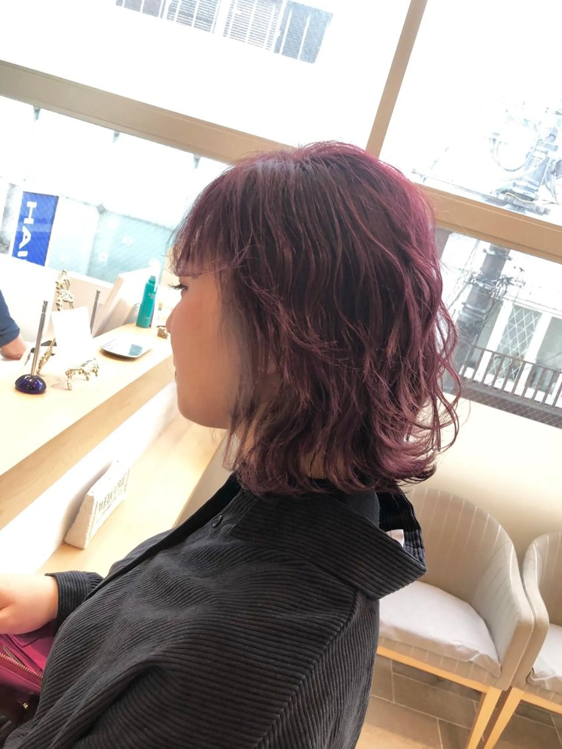 カラー 東梅田エリアカラー ヘアセットNo. 1のヘアスタイル