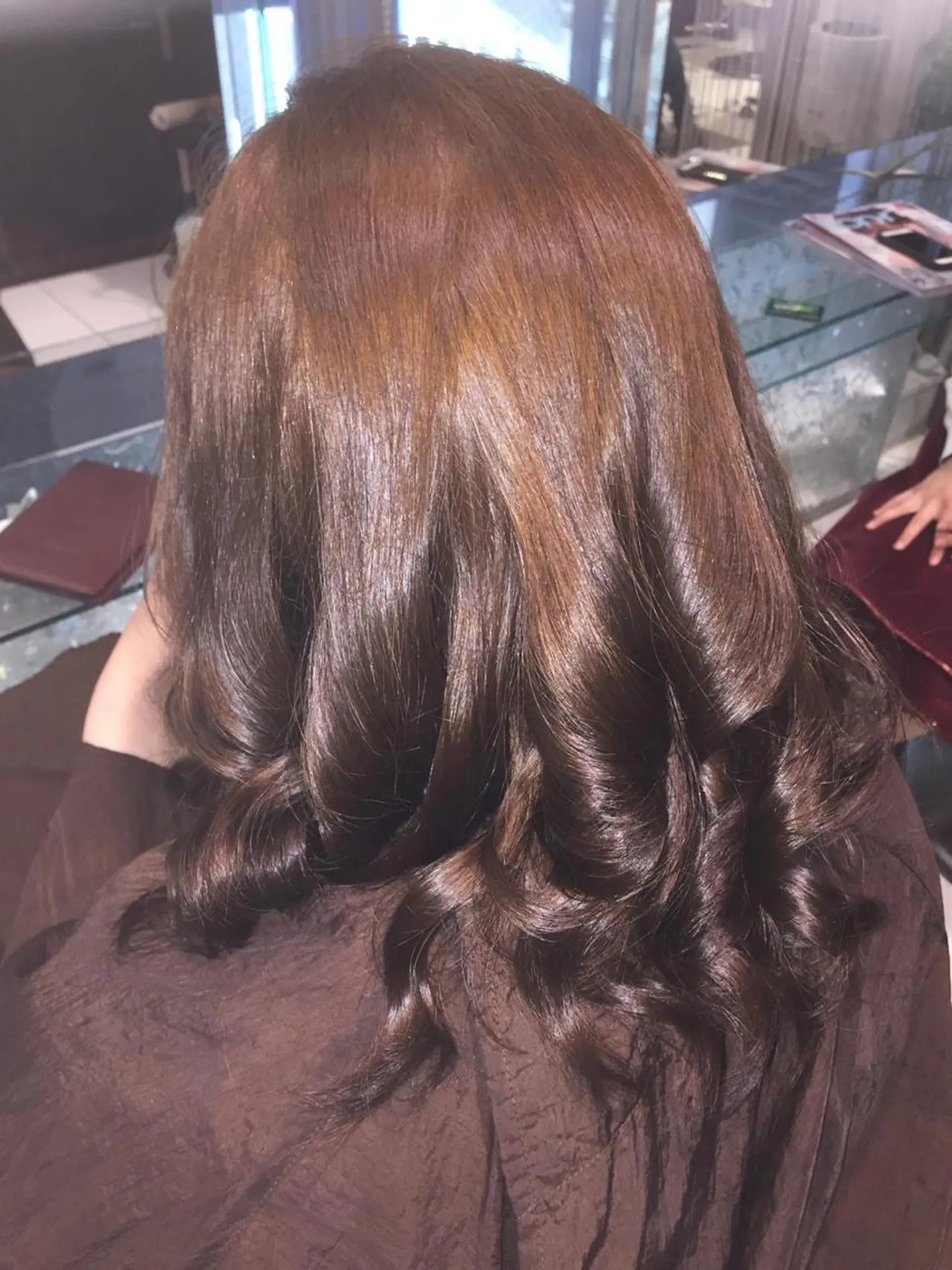 ロング ミヤザキ コージのヘアスタイル