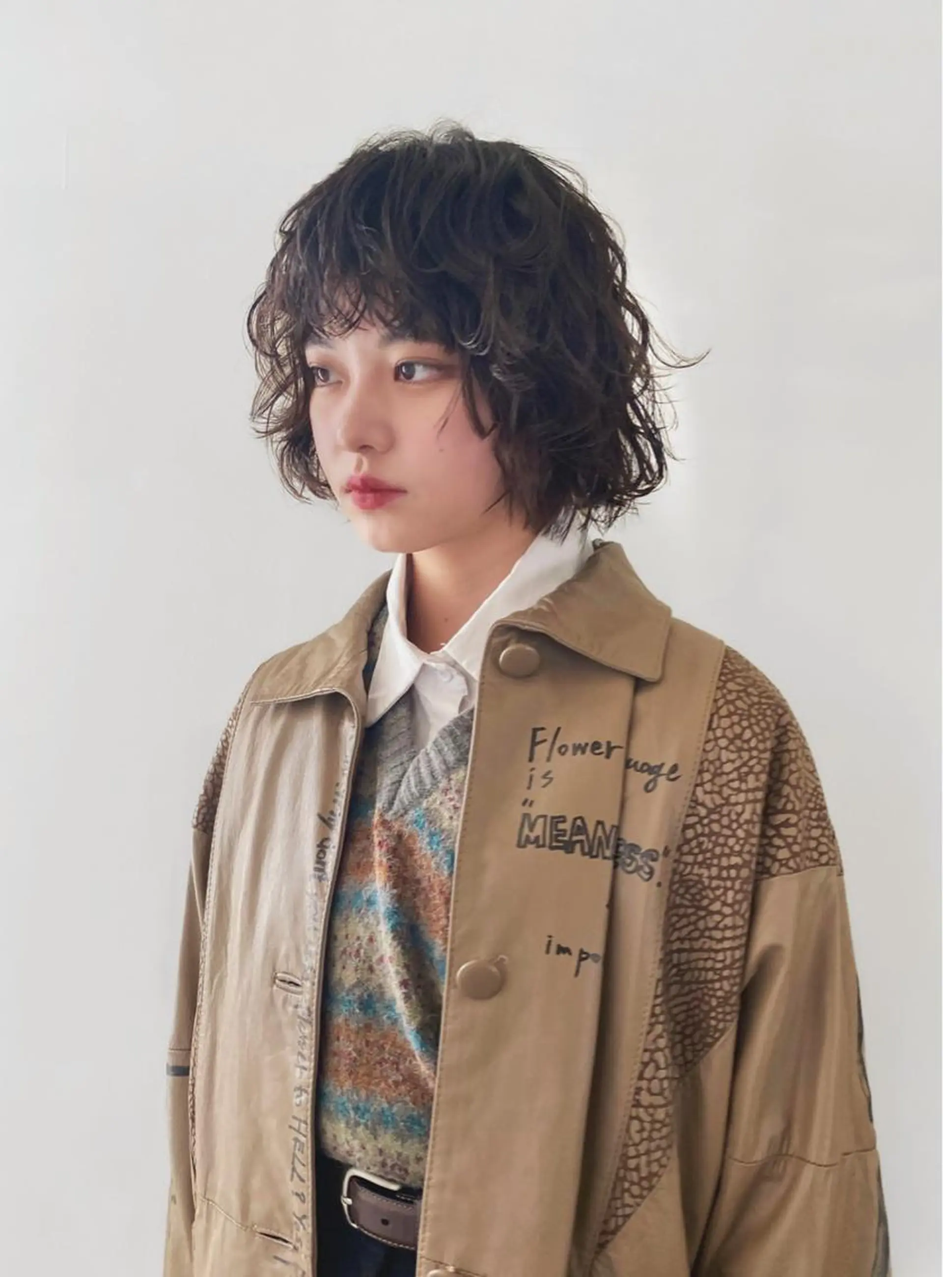 ショート パーマ カット パーマ レイヤー/パーマ /ウルフ/nabeのヘアスタイル