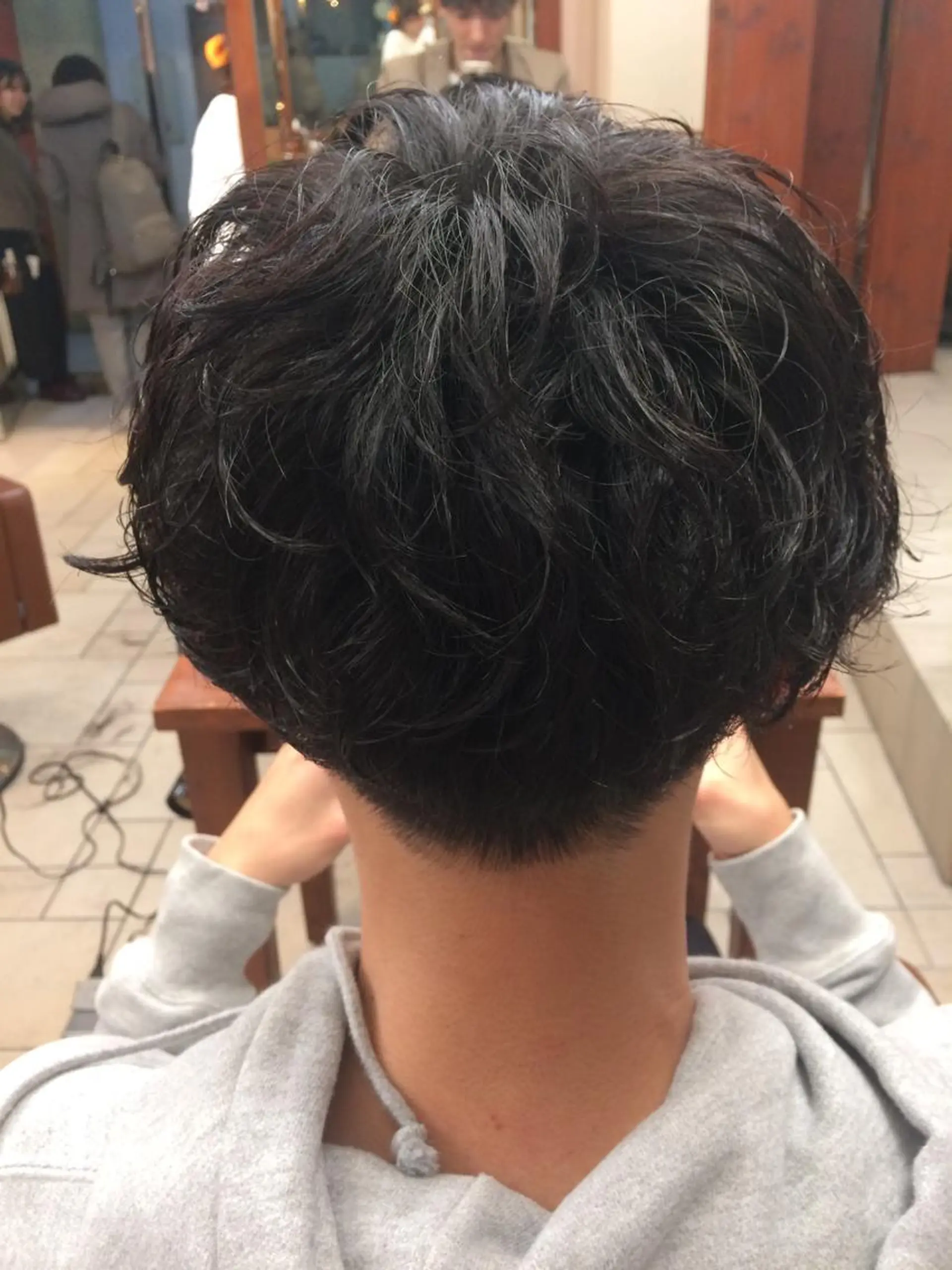 カラー パーマ ヘアアレンジ メンズ メンズパーマの巨匠 鈴木純のヘアスタイル