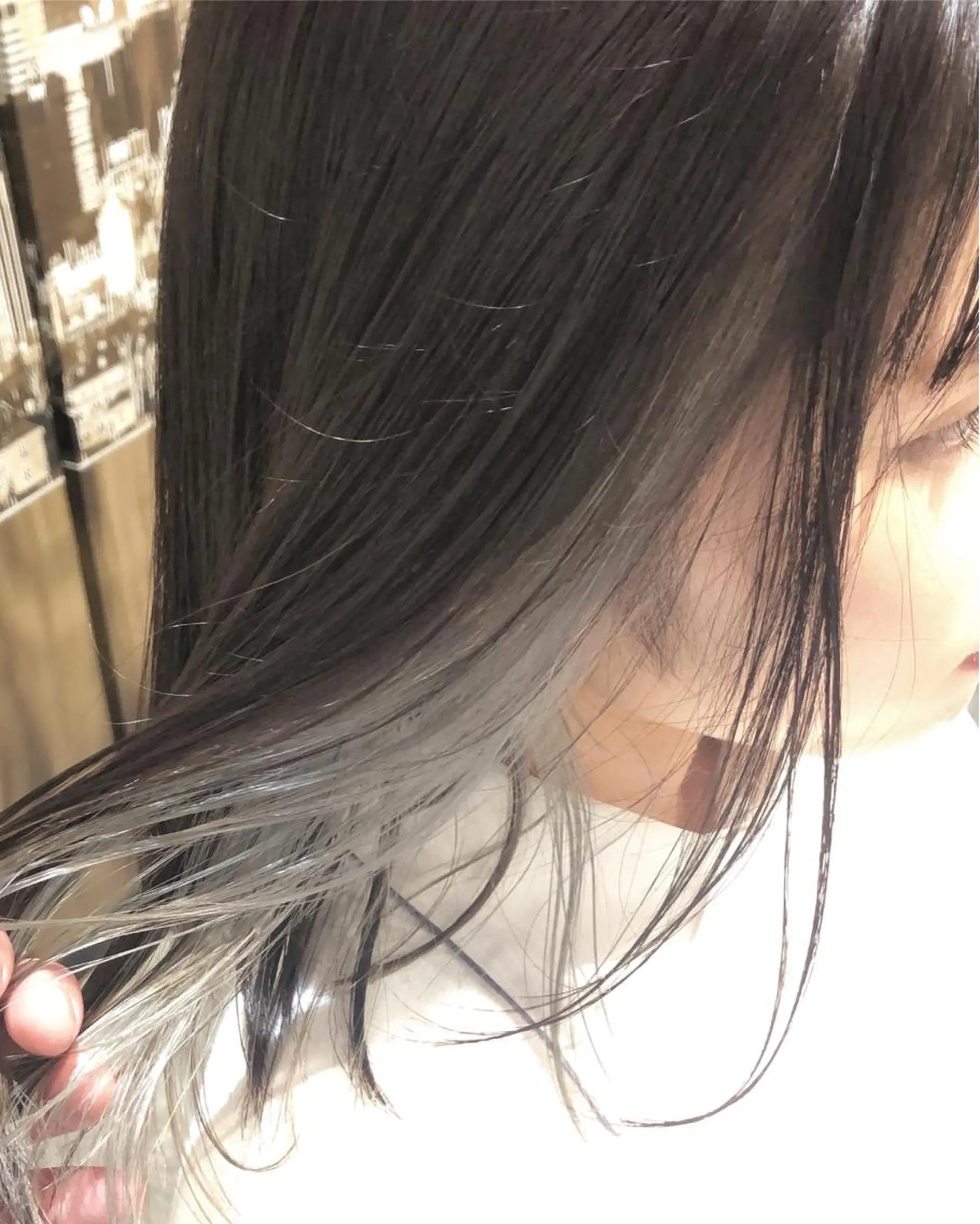 ミディアム カラー メンズヘア特化 崎田 成人のヘアスタイル