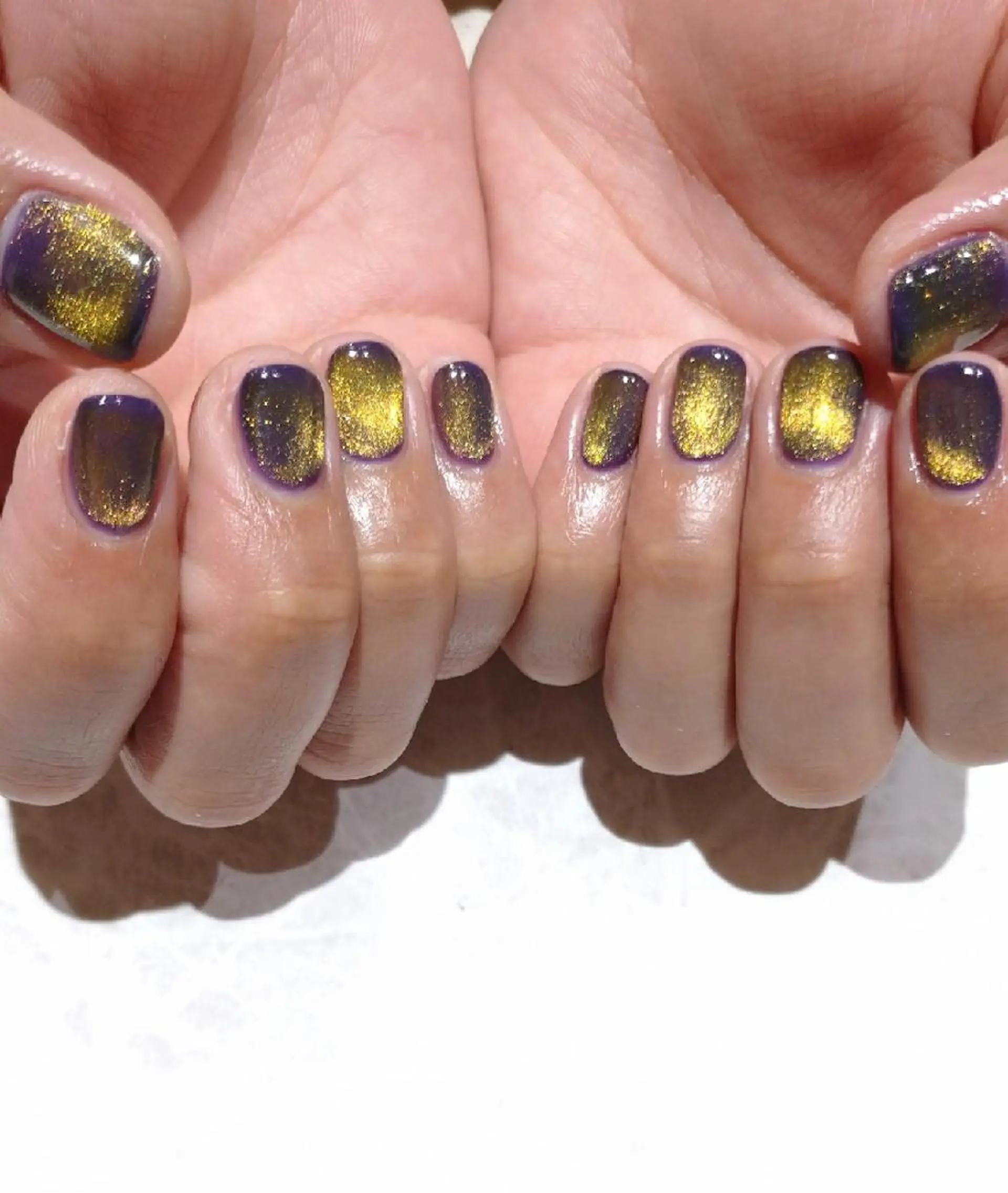 ネイル マグネットネイル ハンドネイル 會田 瑠衣のネイルデザイン