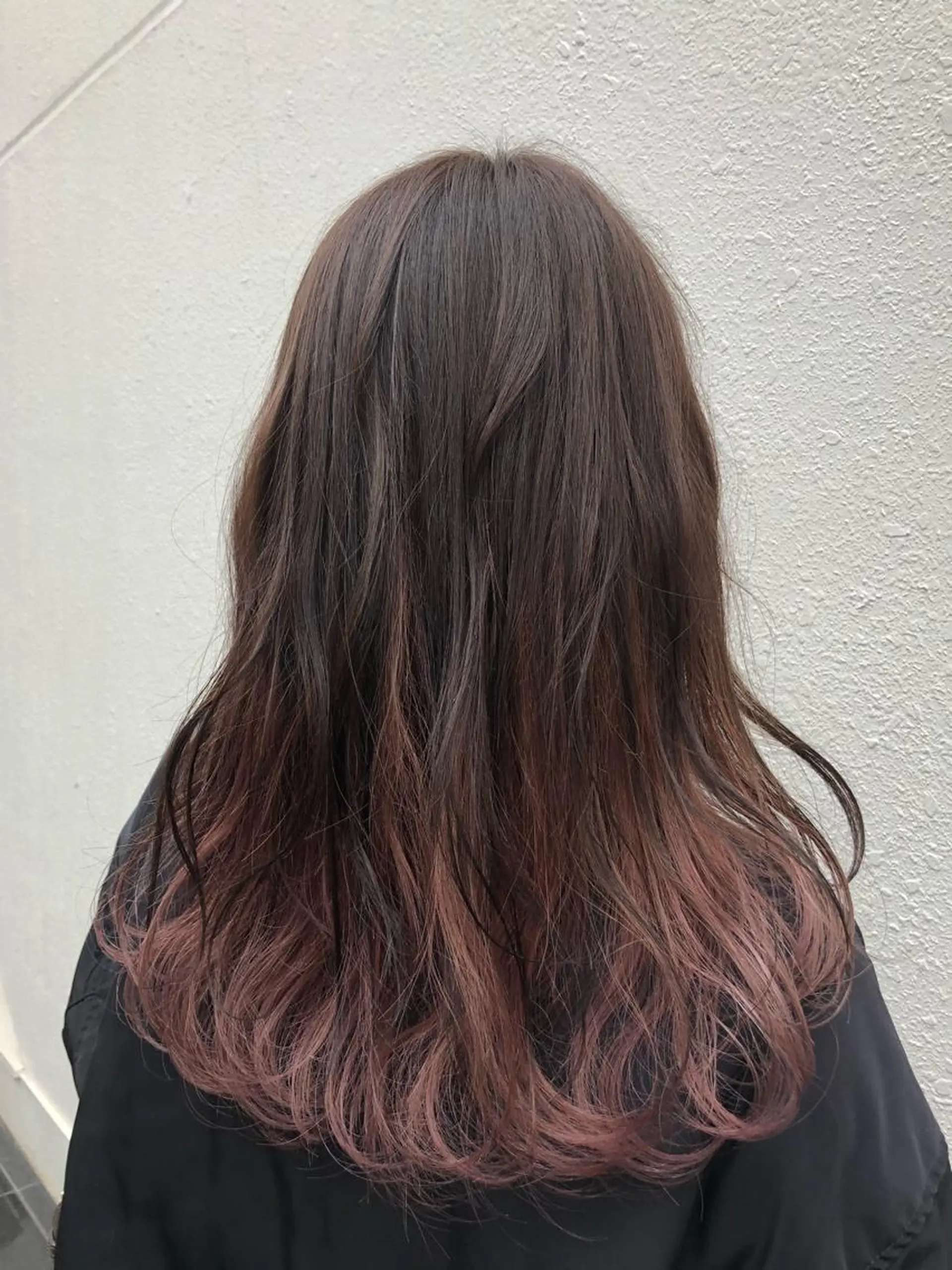 セミロング カラー パーマ ヘアアレンジ ハイライトカラー ハイライト 【白髪ぼかし 専門GBG】自由が丘のヘアスタイル