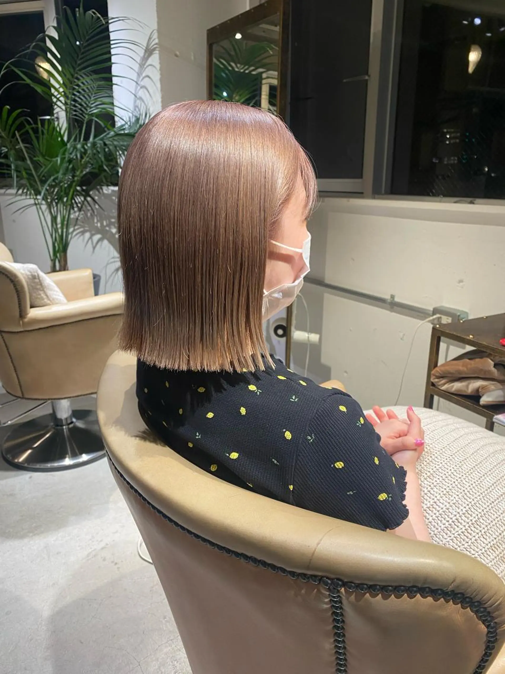 ミディアム カラー park所属・聖 来のヘアスタイル