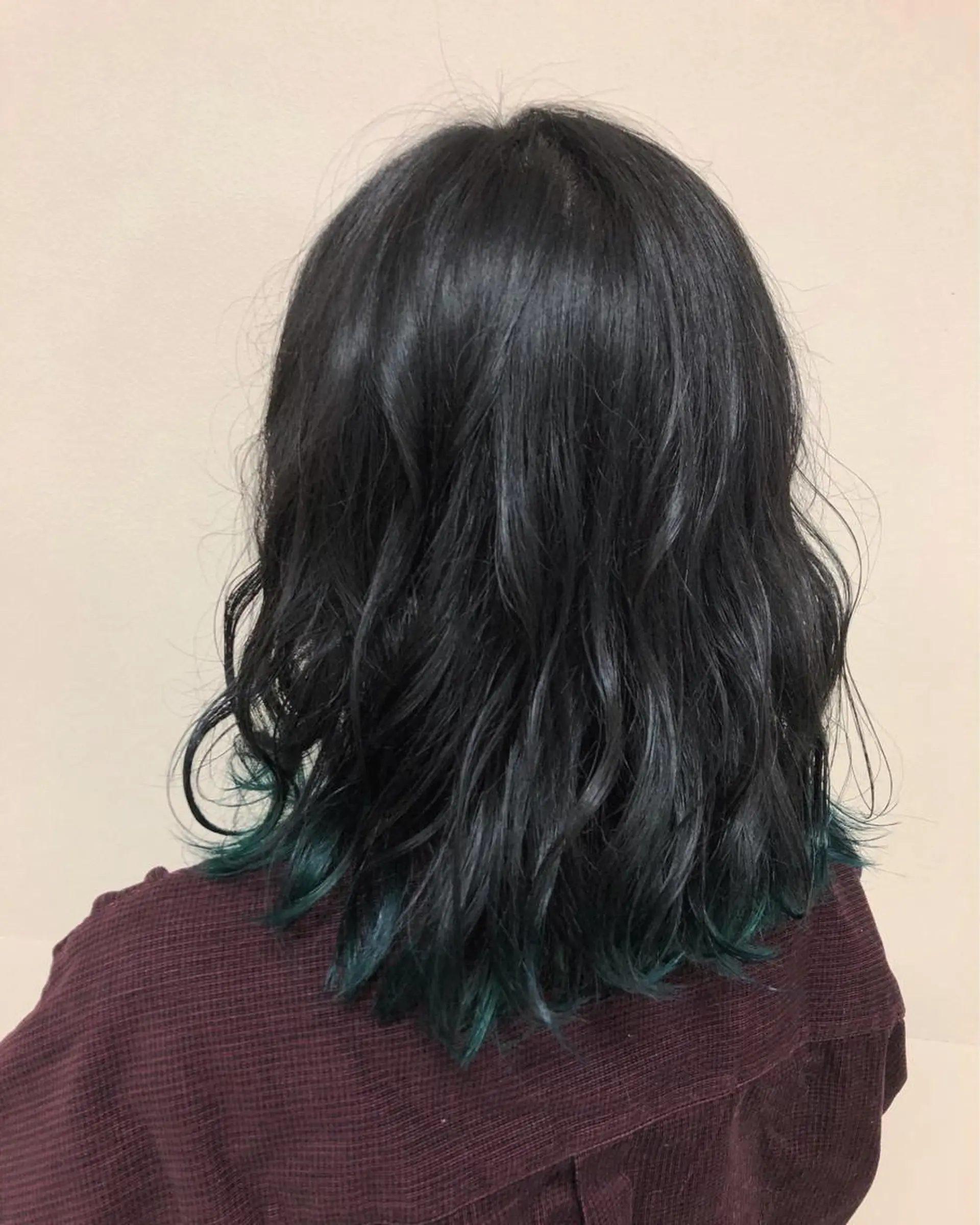 ミディアム カラー ヘアアレンジ アッシュ ブリーチ デザインカラー ダブルカラー グラデーションカラー enurk店 🍋 M I K U  *のその他イメージ