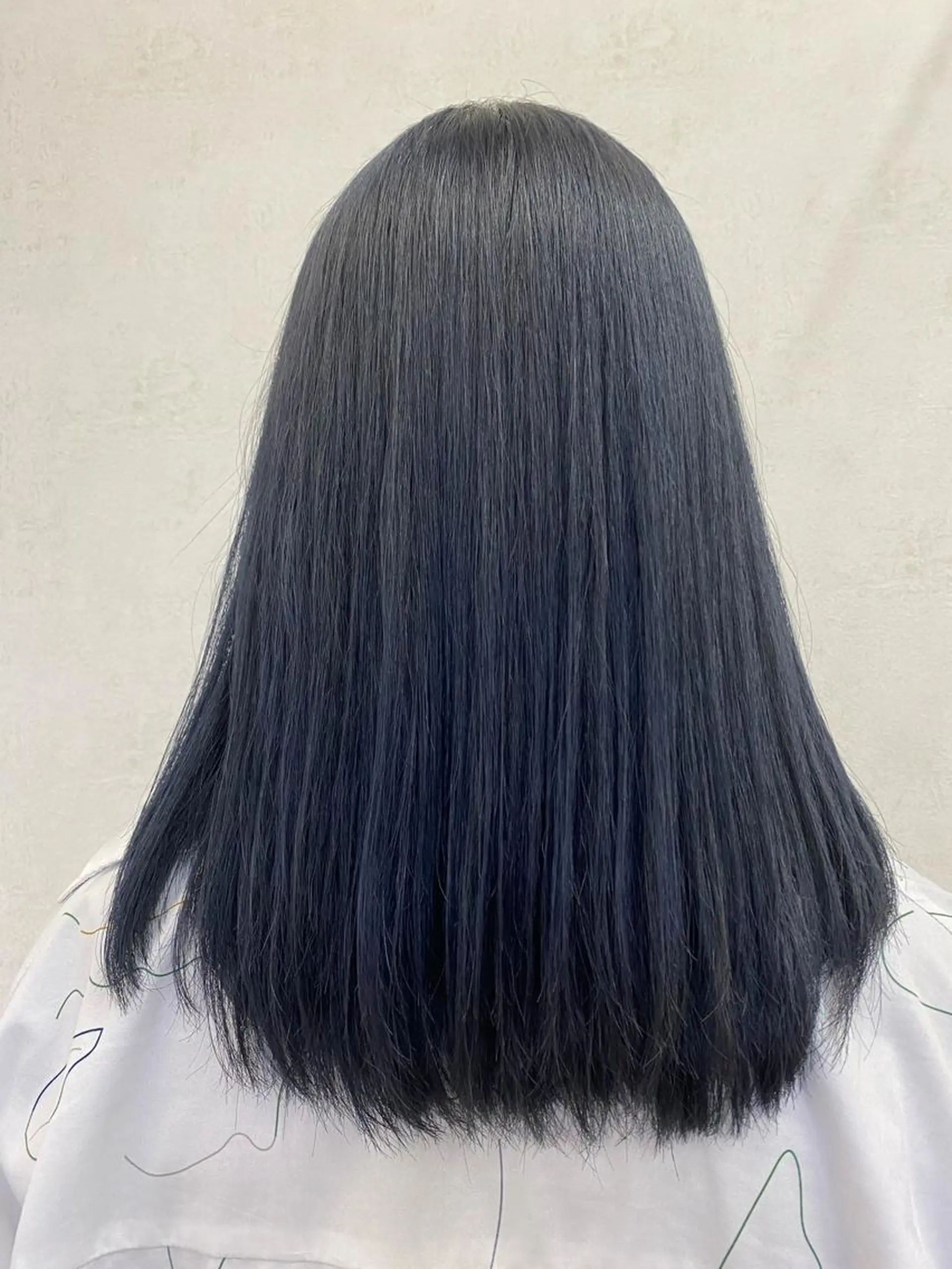 ロング メンズ縮毛矯正 ニュアンスパーマのヘアスタイル