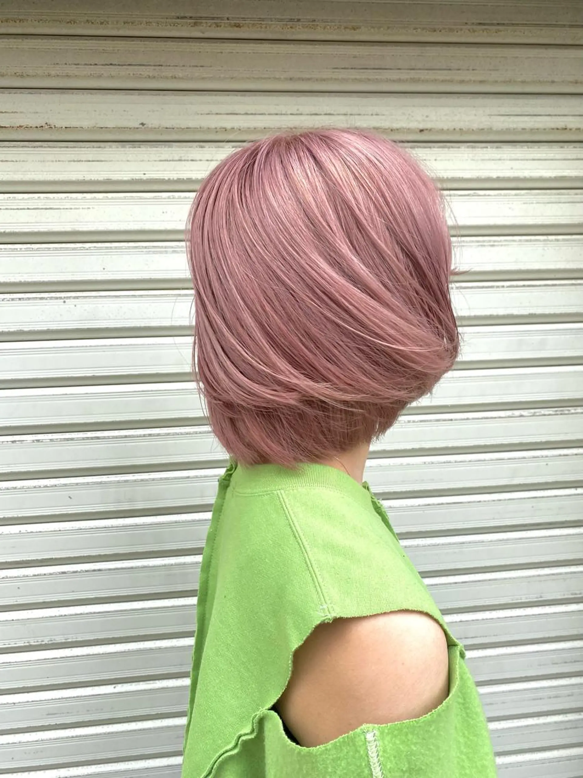 ショート カラー ブリーチカラーが人気 onnuのヘアスタイル