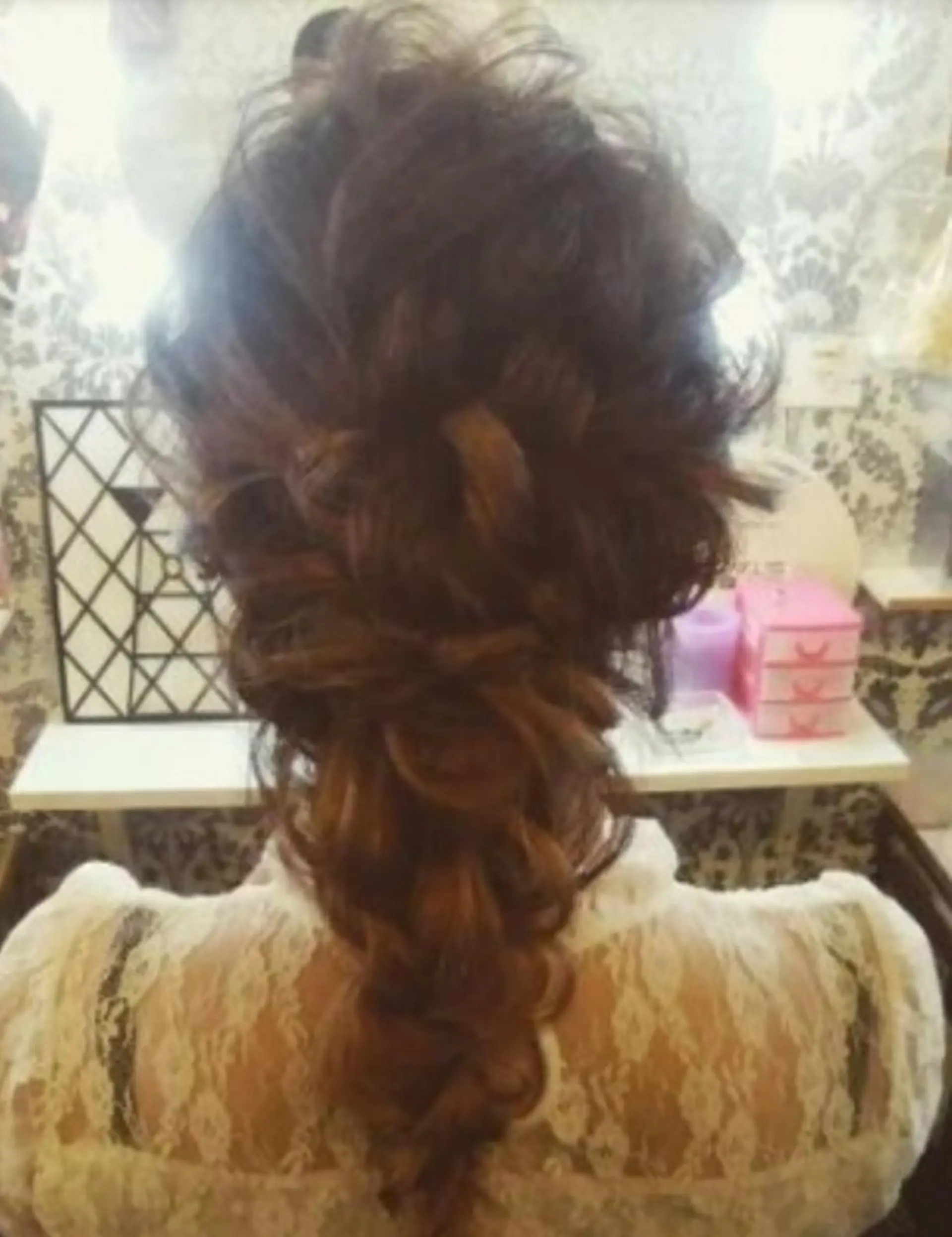 セミロング 浴衣 Rarely  beautyのヘアスタイル