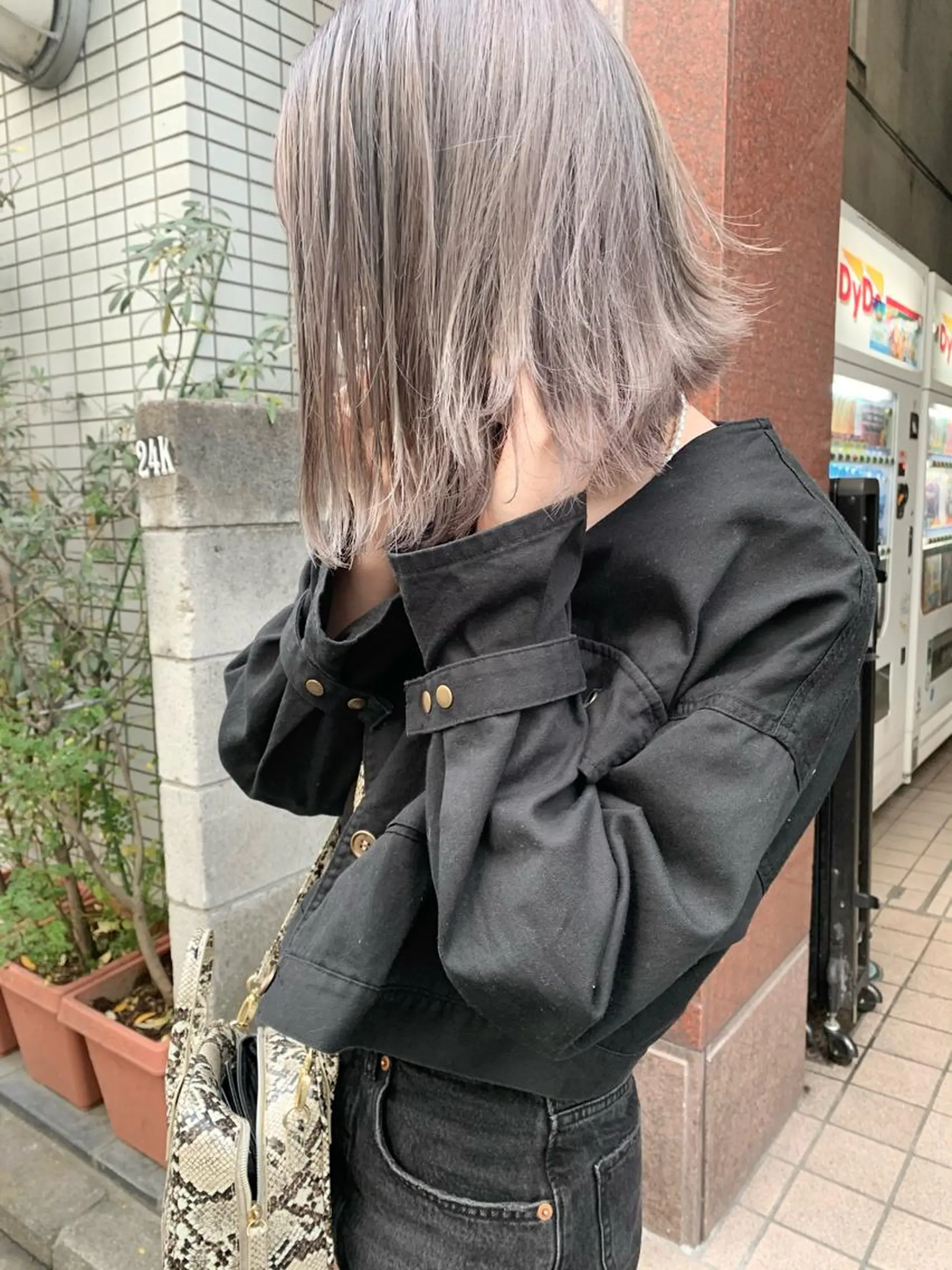 ミディアム カラー ヘアアレンジ 🌿ショート🌿 パーマ🌿淳平のヘアスタイル