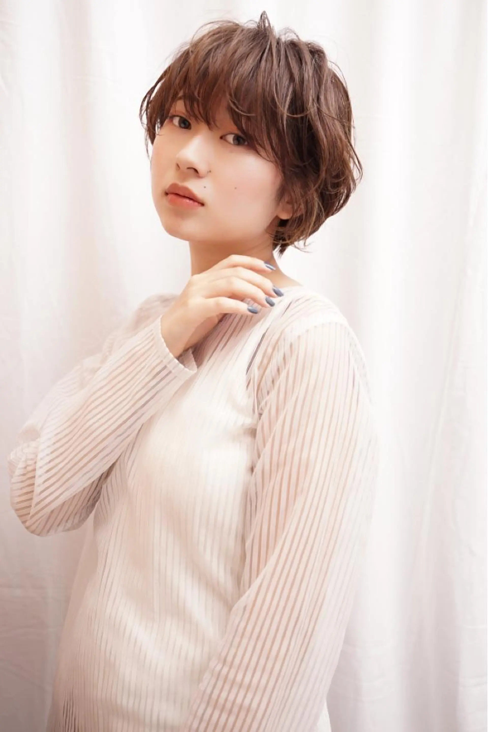 ショート カラー カット ヘッドスパ 佐藤 花帆のヘアスタイル