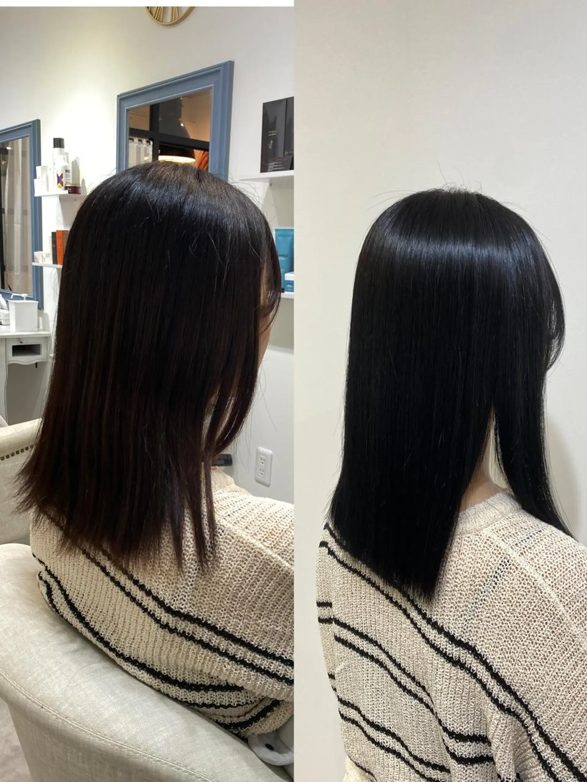 ミディアム カラー 髪質改善 ✨髪質改善が大好評✨ 美容室lic近藤✨のヘアスタイル