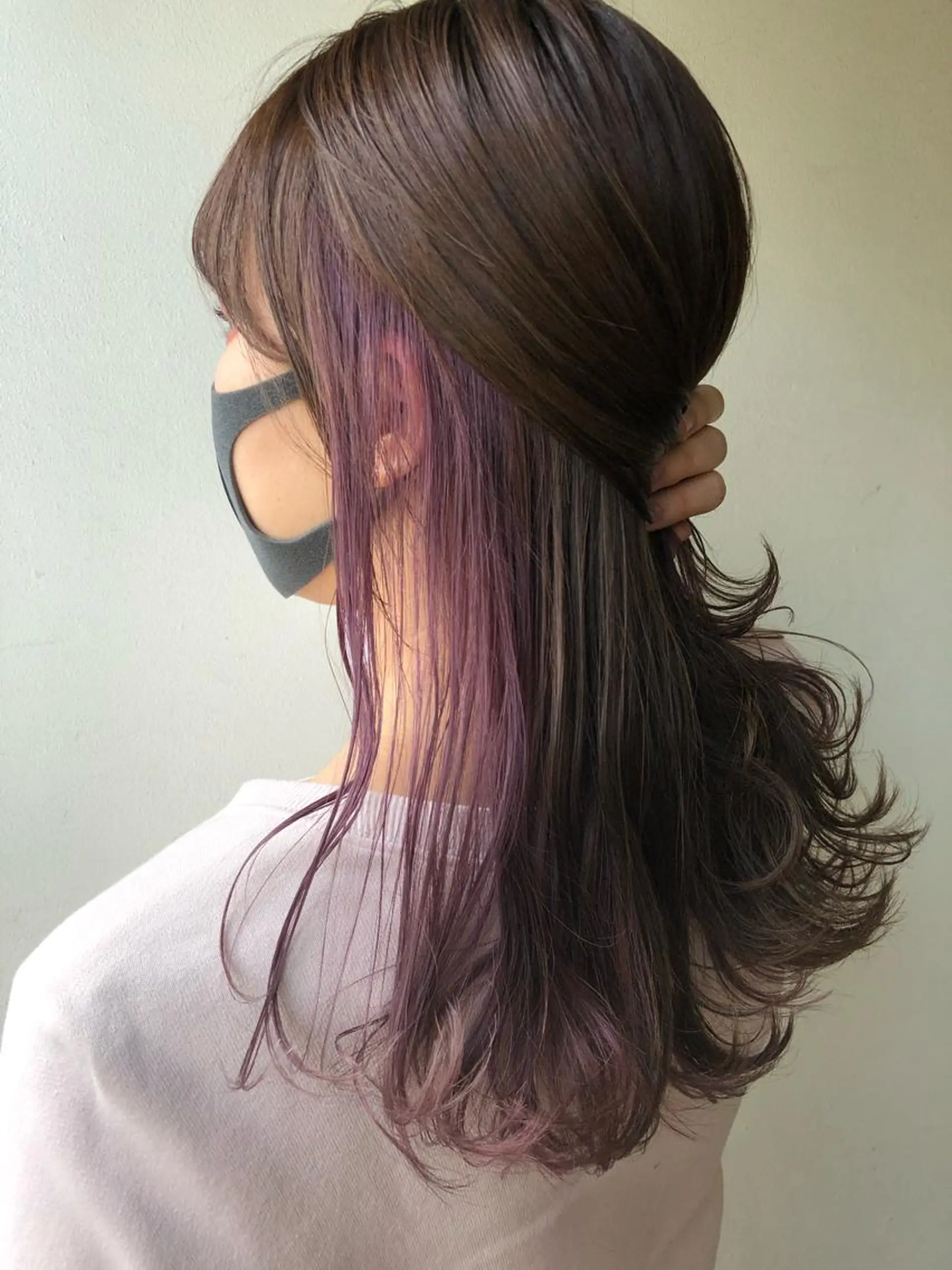 セミロング カット ヘアカラー トリートメント 🌻韓国風ヘア🌻 ✨🌷ナナコ🌷のヘアスタイル