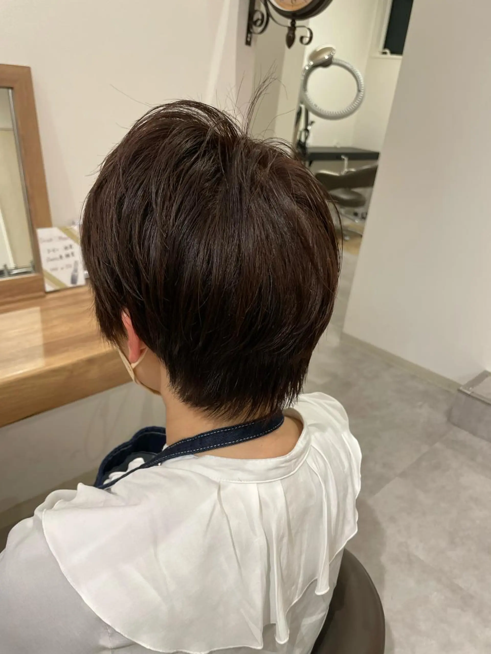 ショート 山越 美裕樹のヘアスタイル