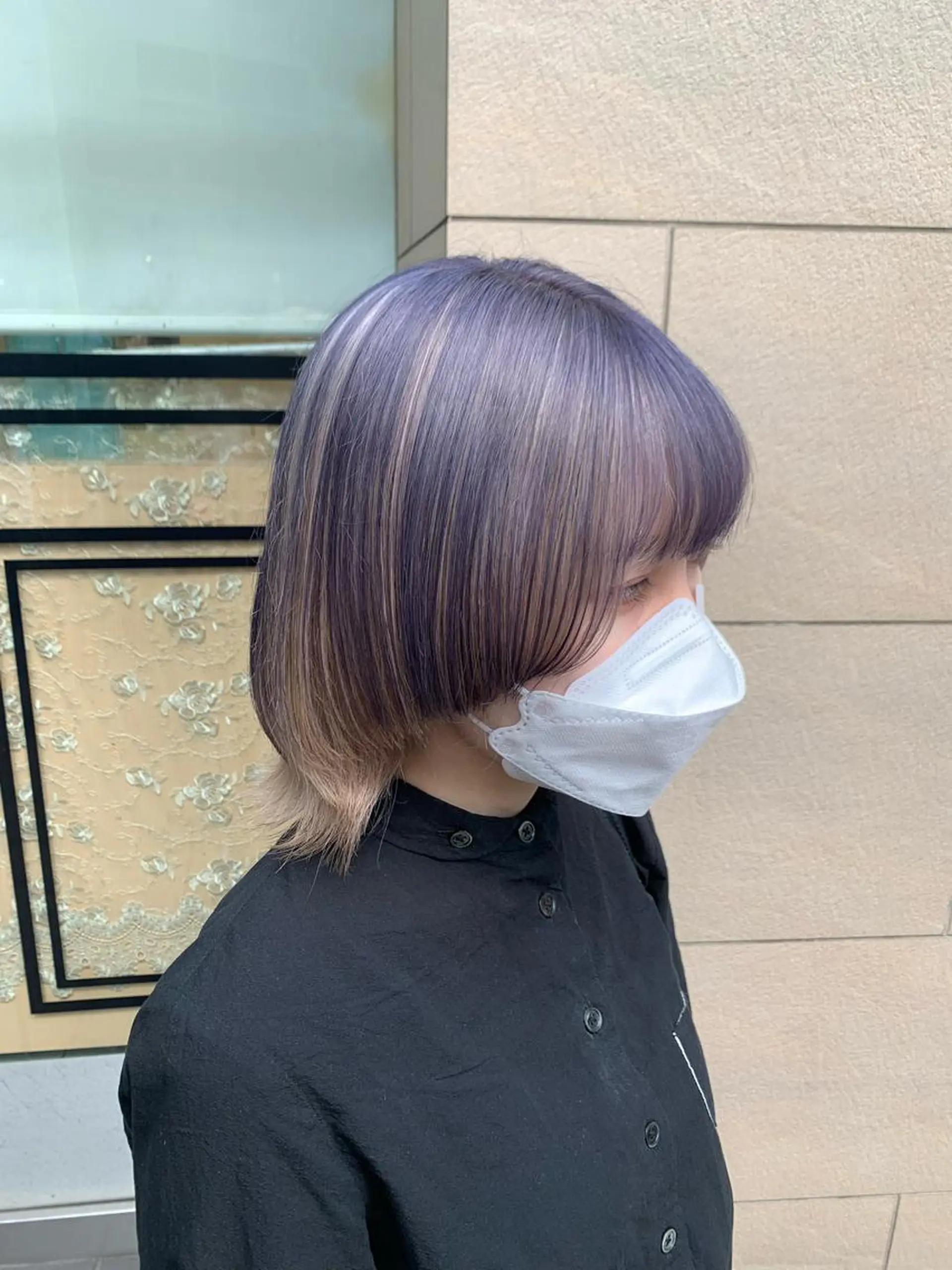 カラー ヘアカラー 海外girl🤎 透明感ベージュmaoのヘアスタイル