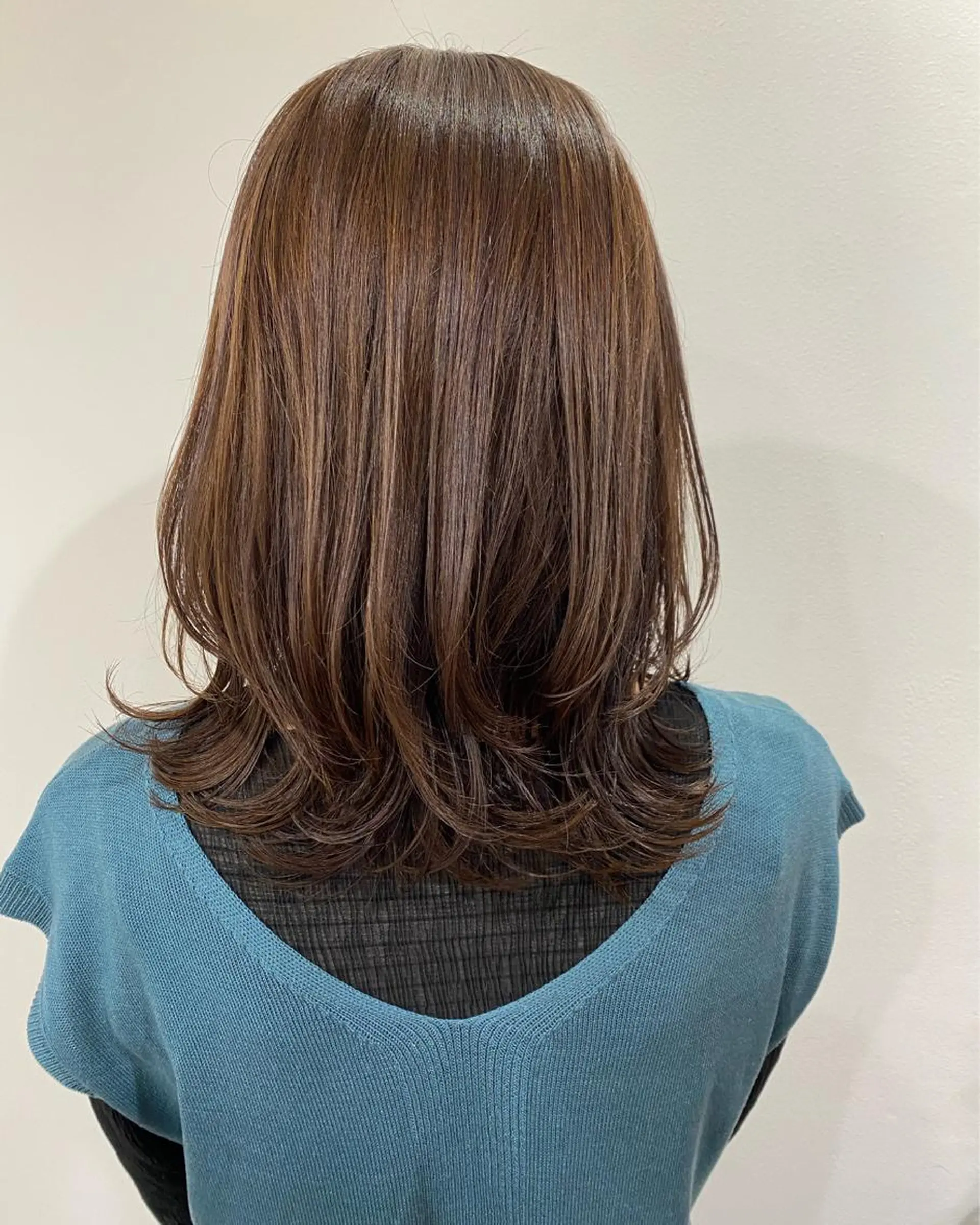 ミディアム カラー パーマ ヘアアレンジ キッズ ネイル マツエク・マツパ merc.🌿✨ いとうりかのヘアスタイル