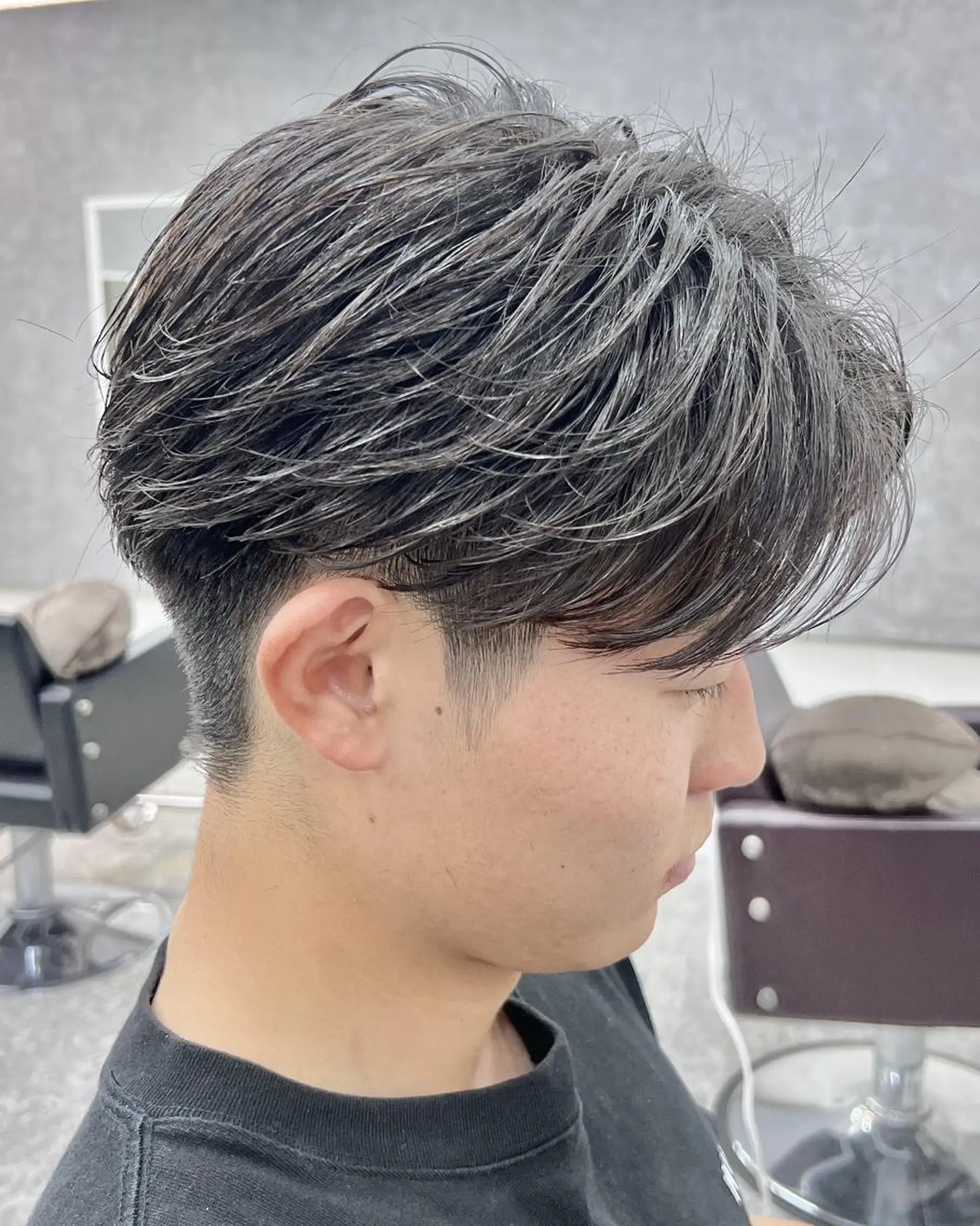 パーマ メンズ カット パーマ GLOP HOMME 店長　アオトのヘアスタイル