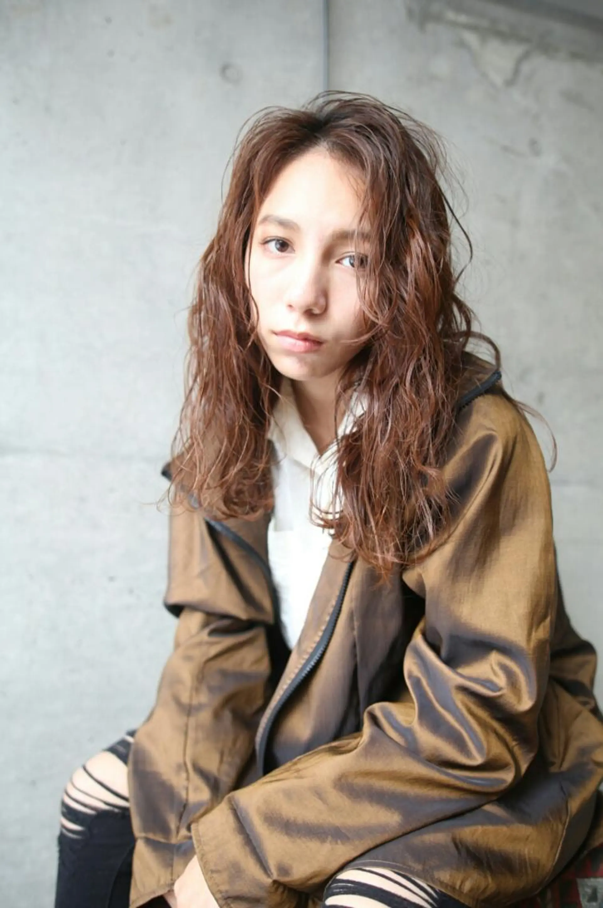 ロング カット 小田川 竜也のヘアスタイル