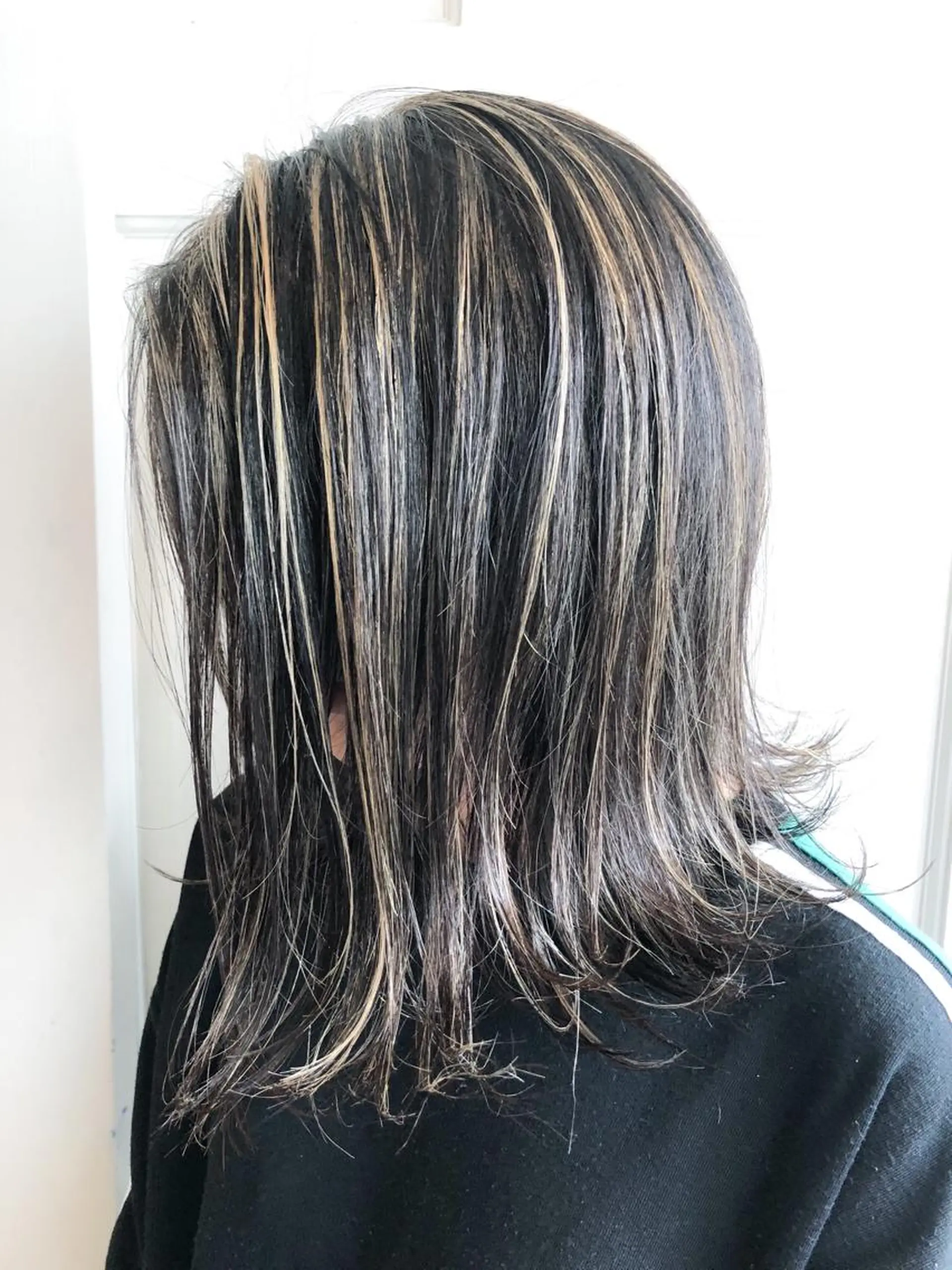 ミディアム カラー ハイライトカラー ハイライト ヘアカラー トリートメント LA KING GINZA TOKYO所属・🧡ショートの達人 🧡SHOのヘアスタイル