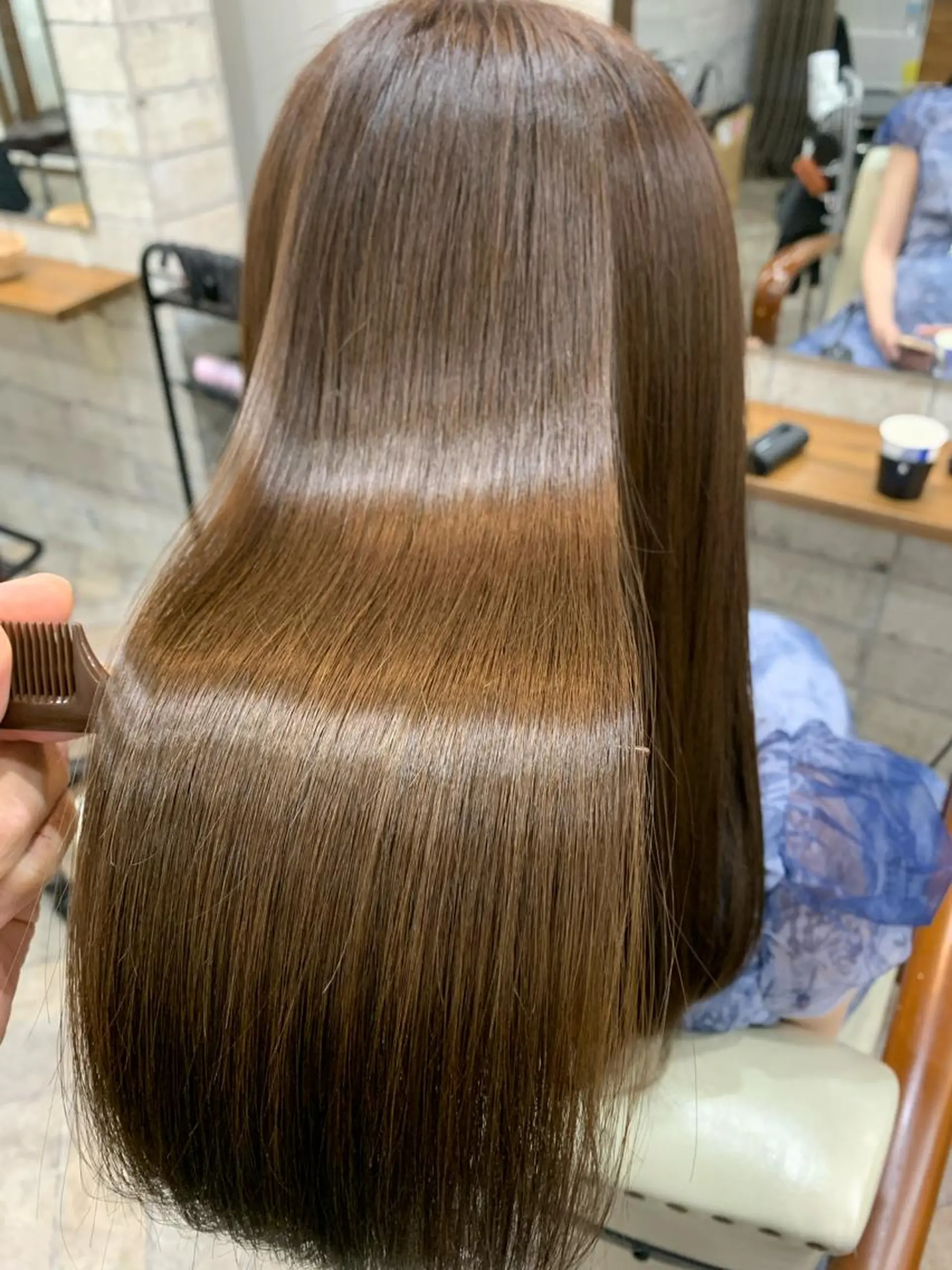 ロング 櫛部洸貴/ 頭皮改善、髪質改善のヘアスタイル