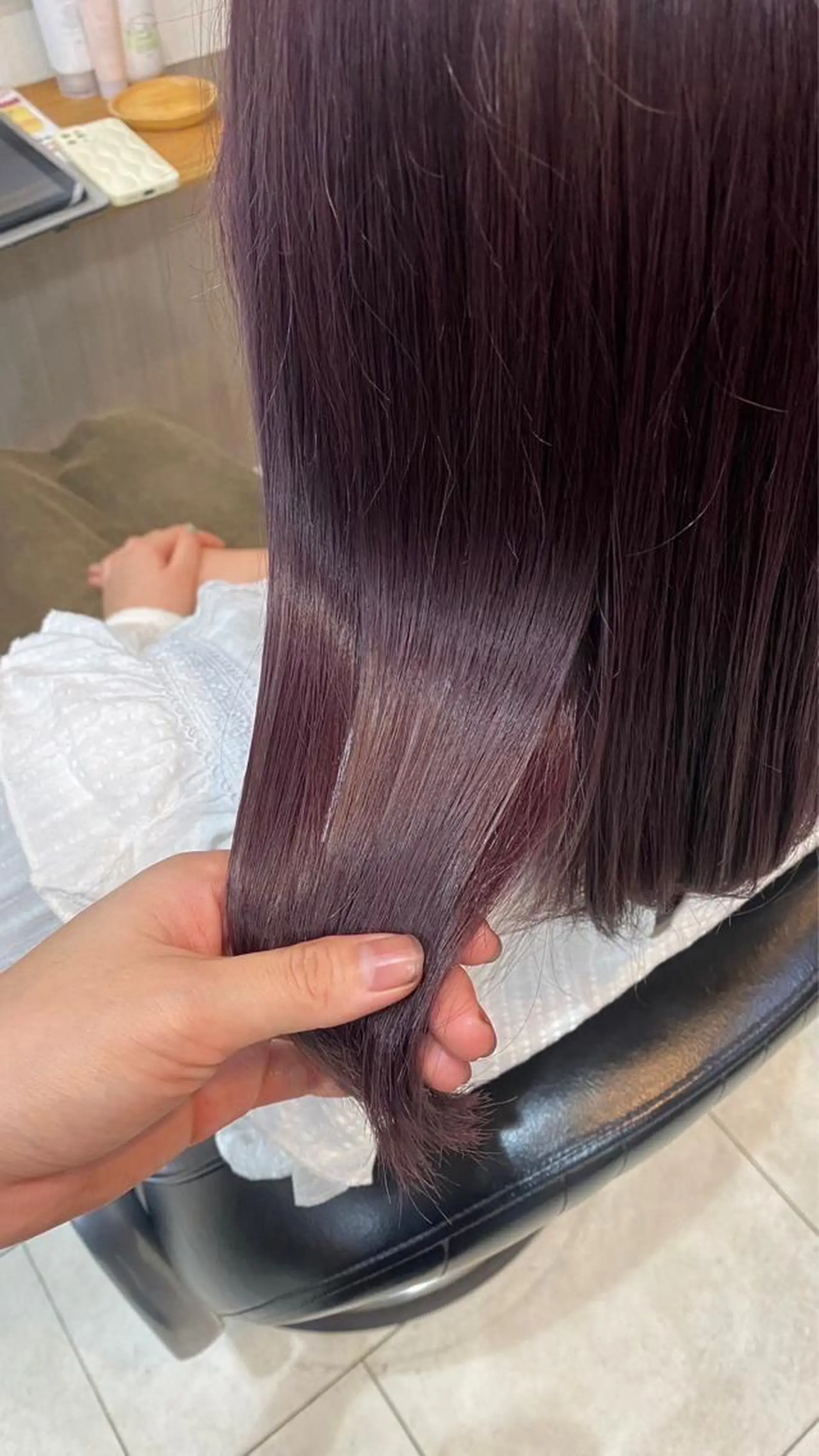 カラー 艶髪🥣透明感カラー 🫧前田奈津実のヘアスタイル