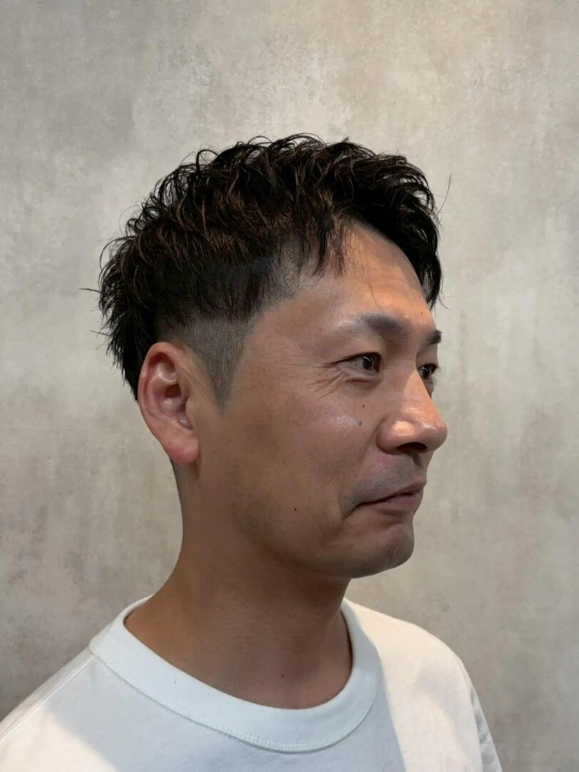 ショート メンズ ツーブロック カット インフィニィトネオ 澤田のヘアスタイル