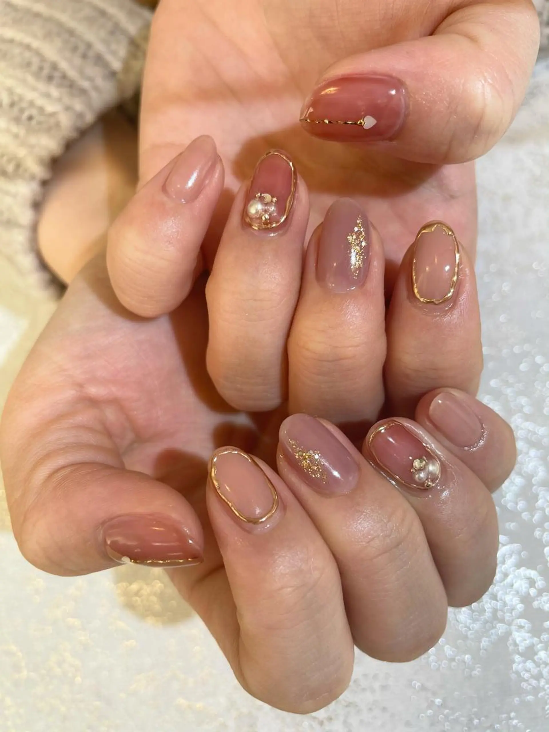 ネイル ハンドネイル 関根 未来のネイルデザイン