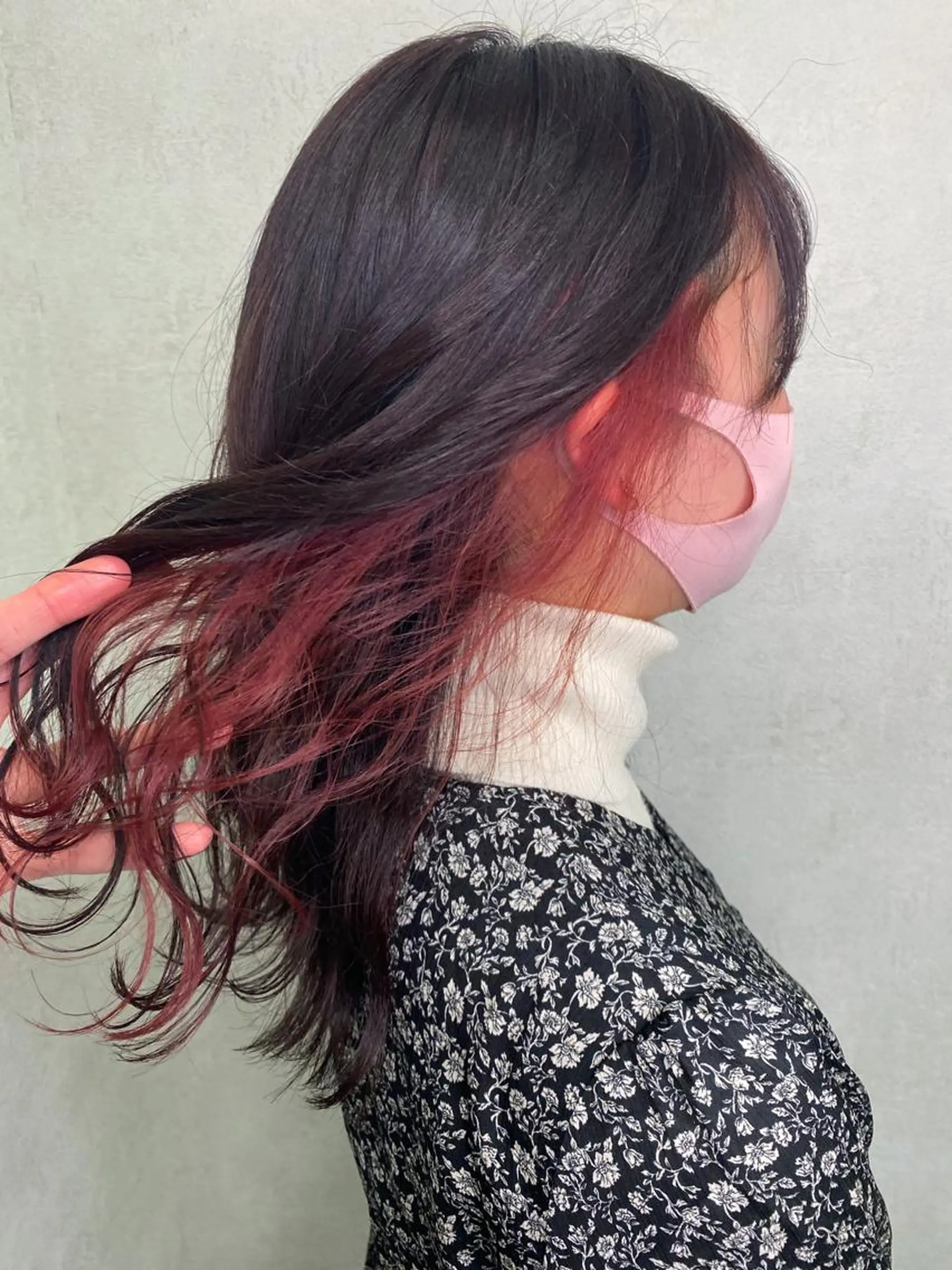 ロング メンズ縮毛矯正 ニュアンスパーマのヘアスタイル