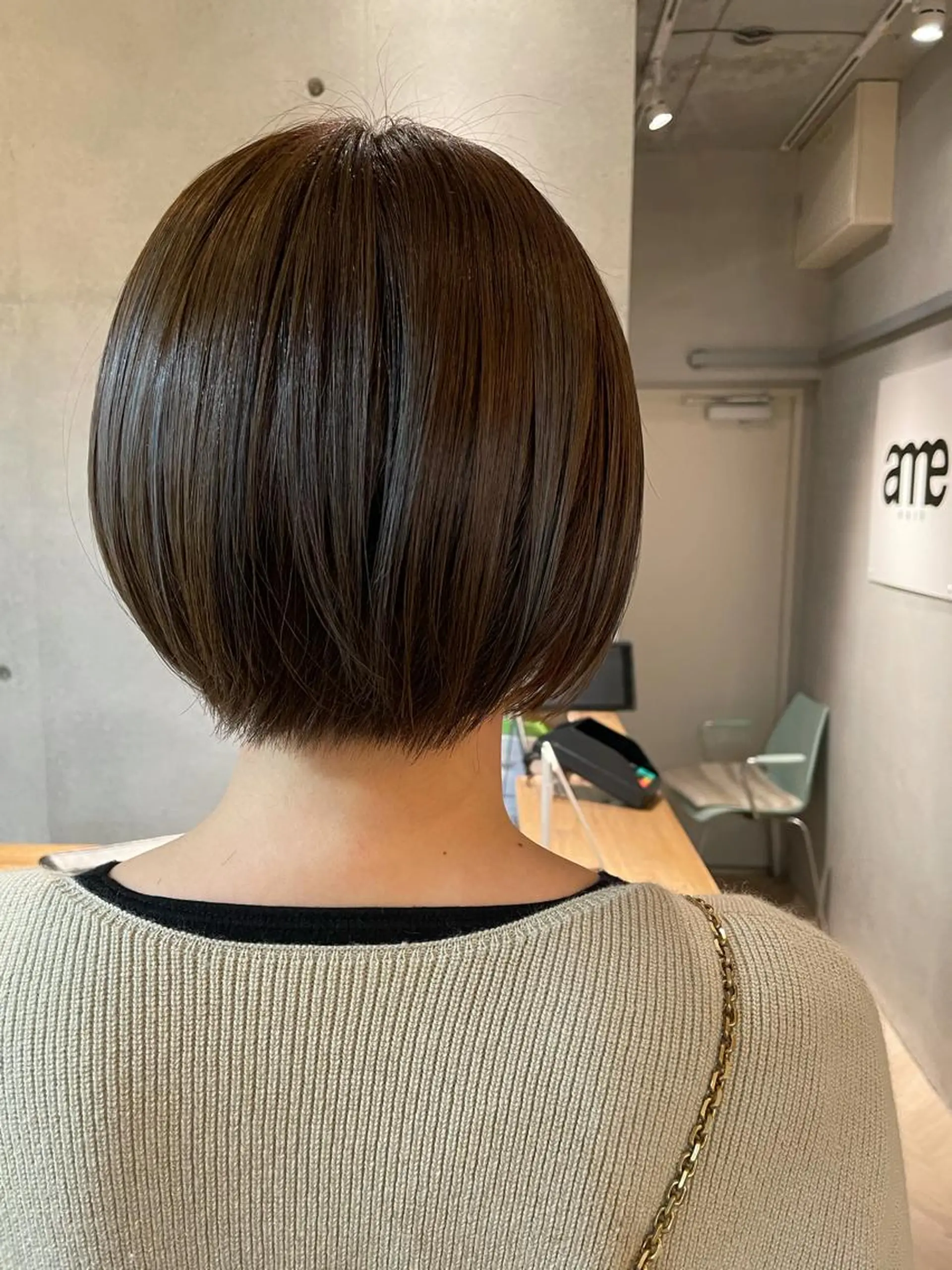 ショート カラー カット トリートメント ヘッドスパ しのはら まどかのヘアスタイル