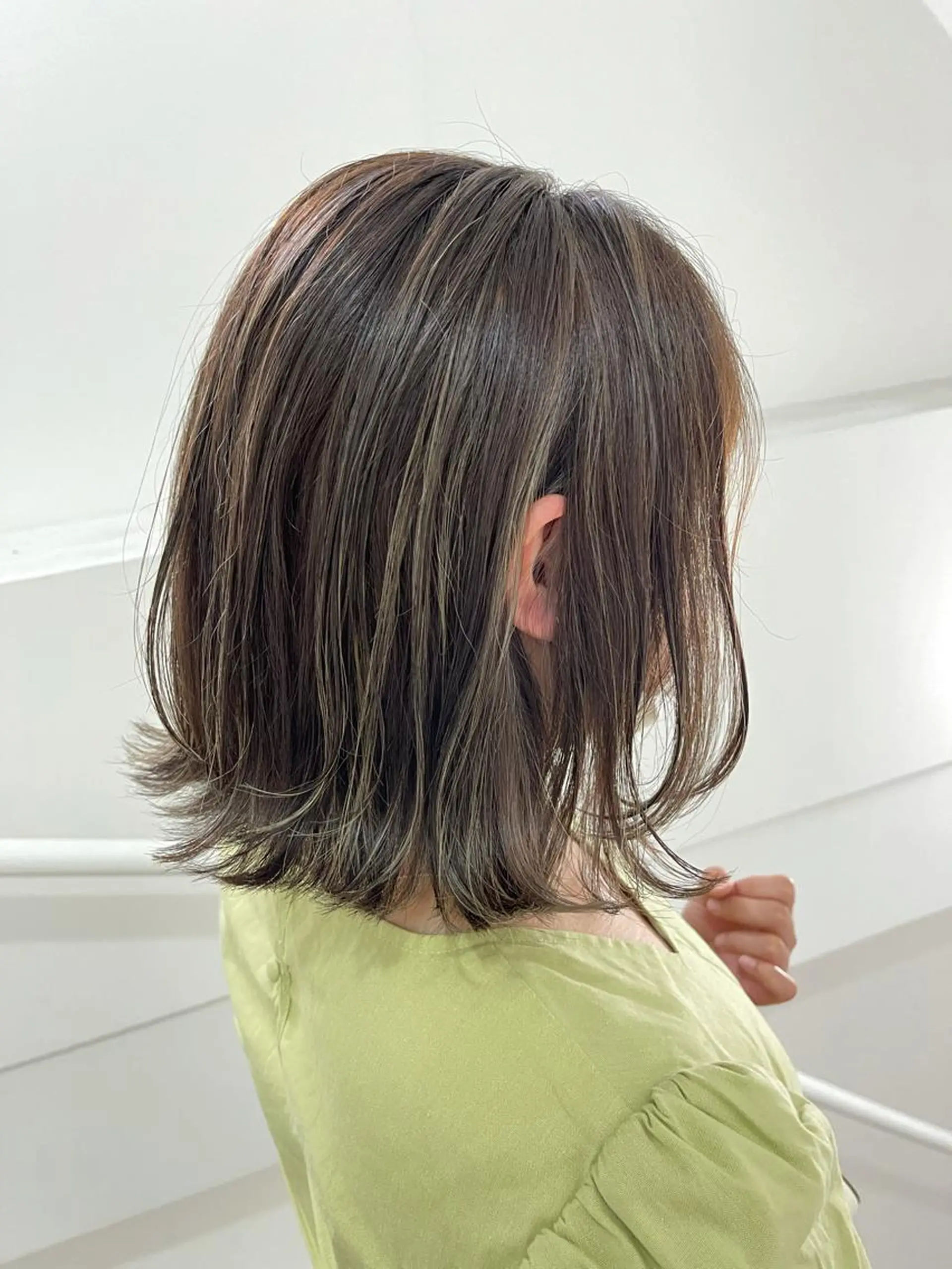 ミディアム カラー ヘアカラー トリートメント Reb_keiji 👑小倉圭司のヘアスタイル