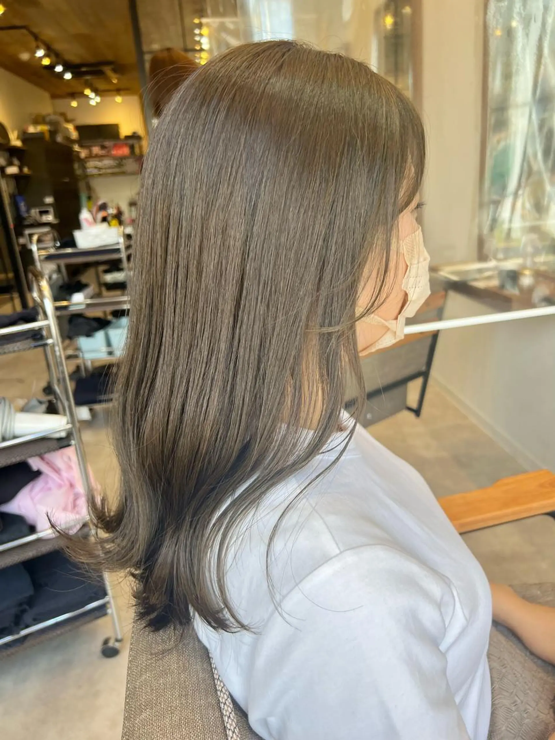 セミロング カラー ヘアカラー トリートメント ヘアセット 名古屋/髪質改善/ 透明感SHIZUKAのヘアスタイル