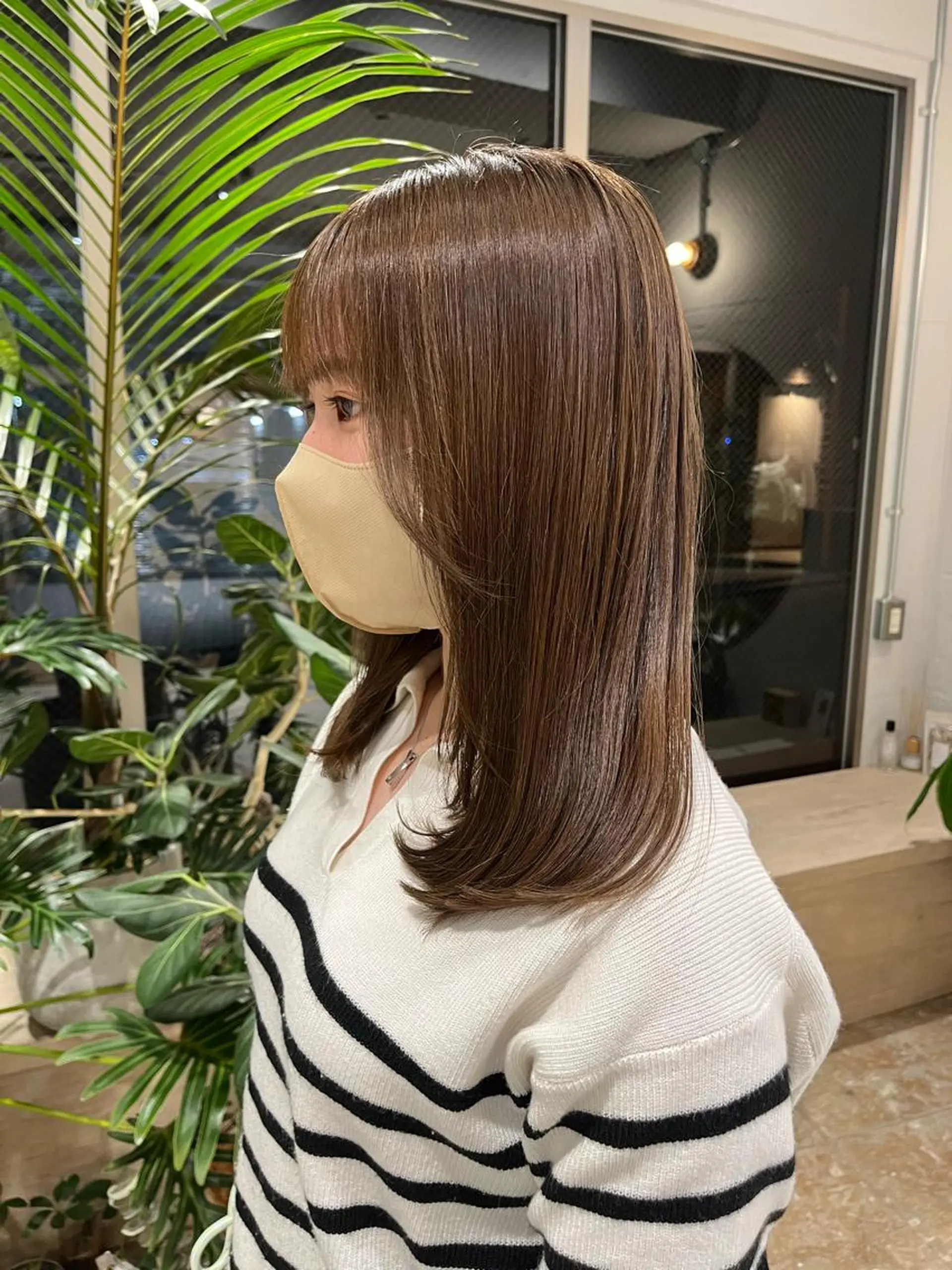 ミディアム カラー 🦖ミニボブ/ボブ /MOEKA🦕のヘアスタイル