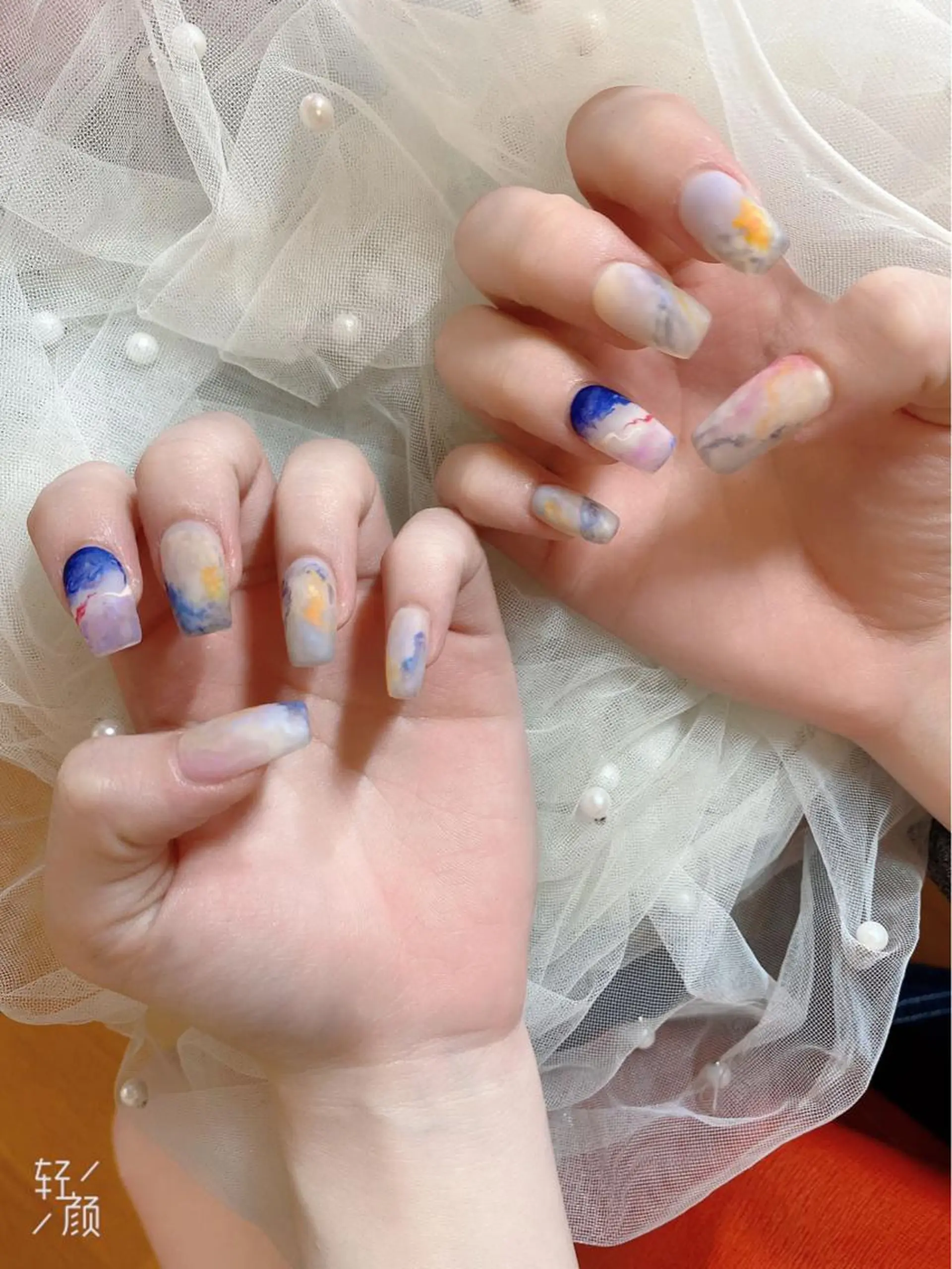 ミディアム フットネイル パンダ ネイルのネイルデザイン