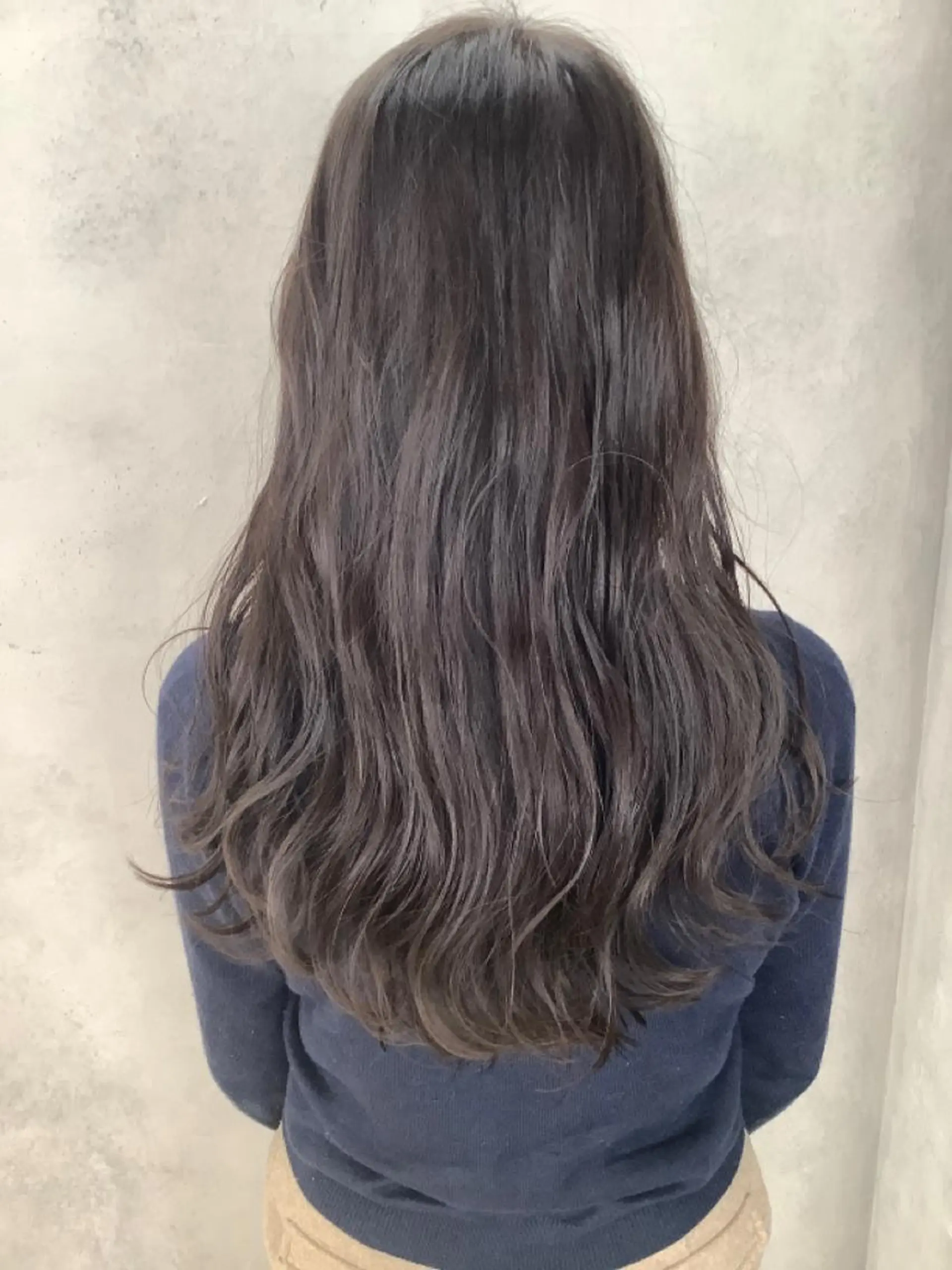 ロング カラー ヘアアレンジ ✳️ウルフ/メンズ/ スパイラルパーマ✳️のヘアスタイル