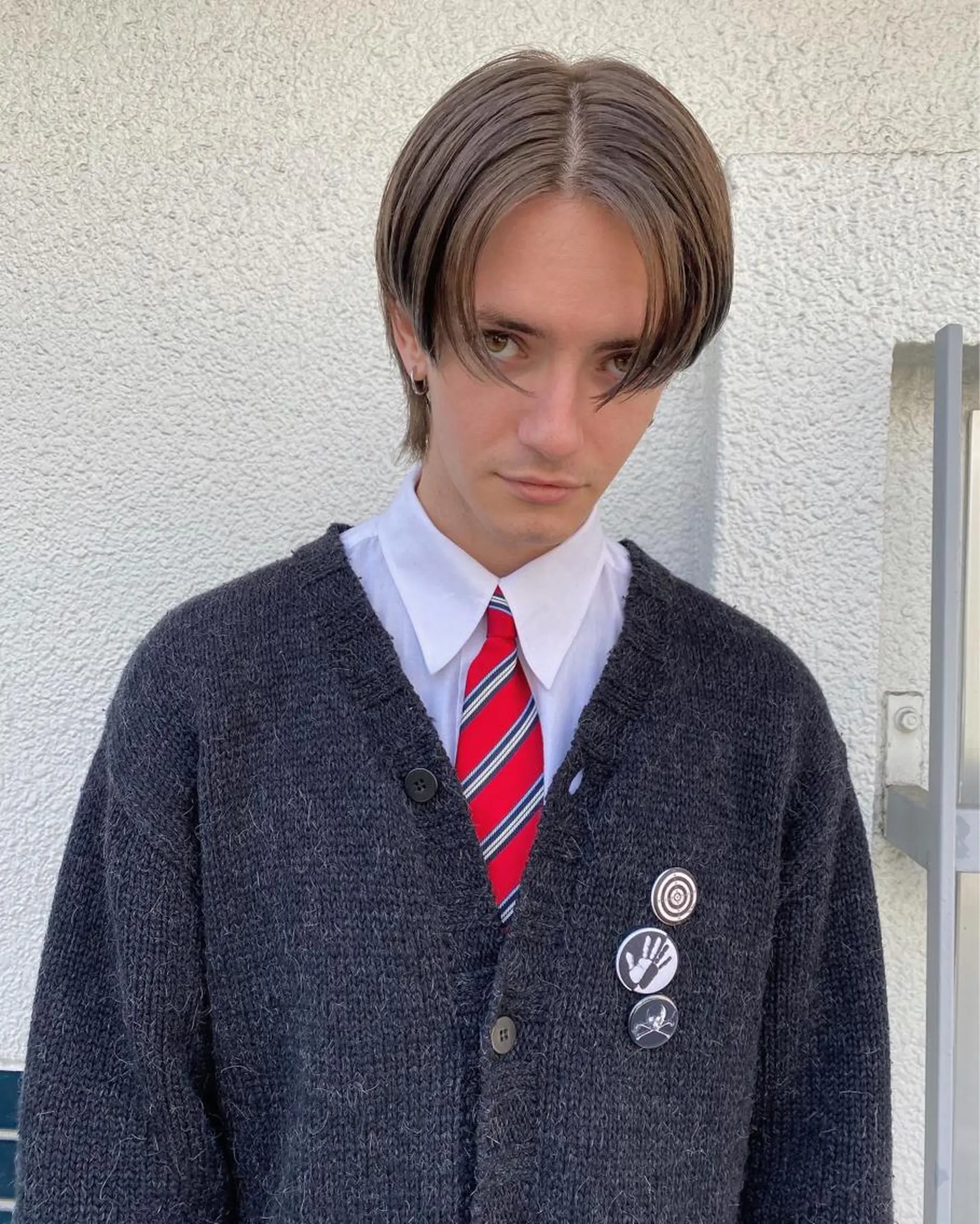 カラー メンズ パーマ、髪質改善 カズマのヘアスタイル