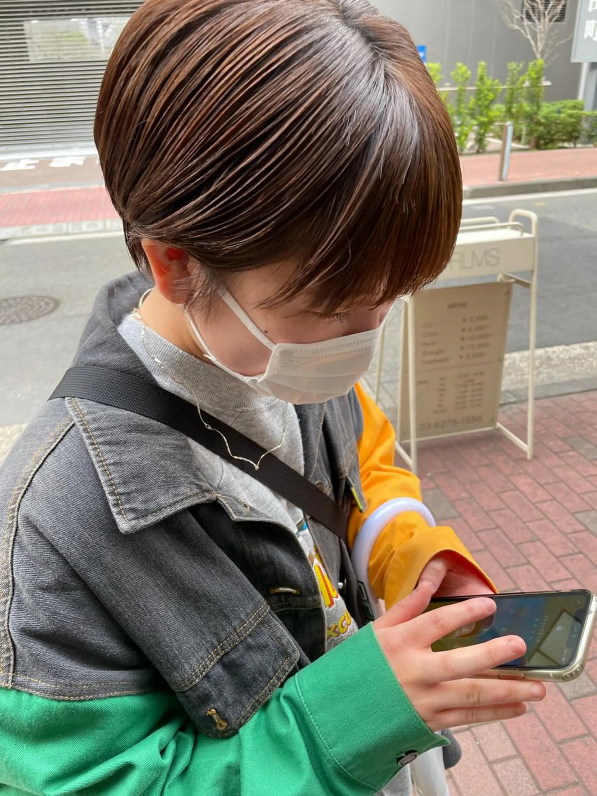 ショート カラー 斉藤 瑞恵のヘアスタイル