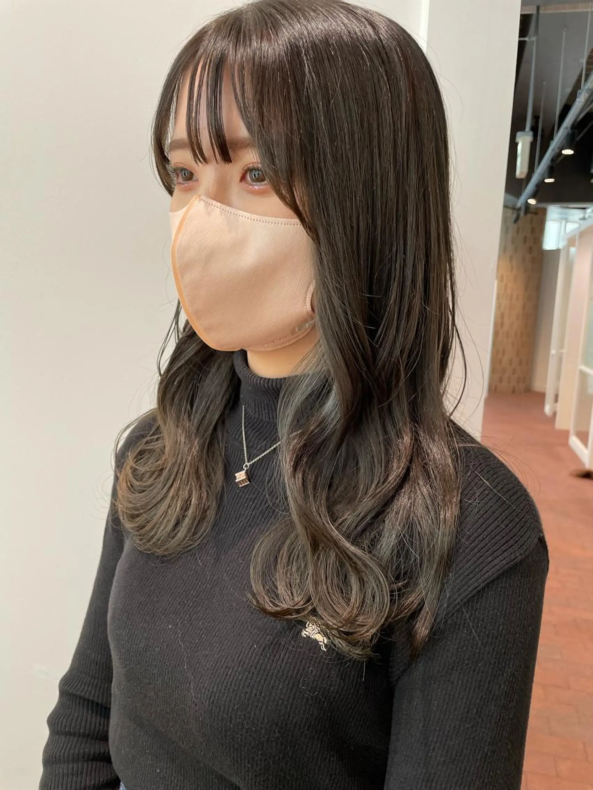 ロング カラー gotoday　shaire　saron所属・miu. ボブ/透け感カラーのヘアスタイル