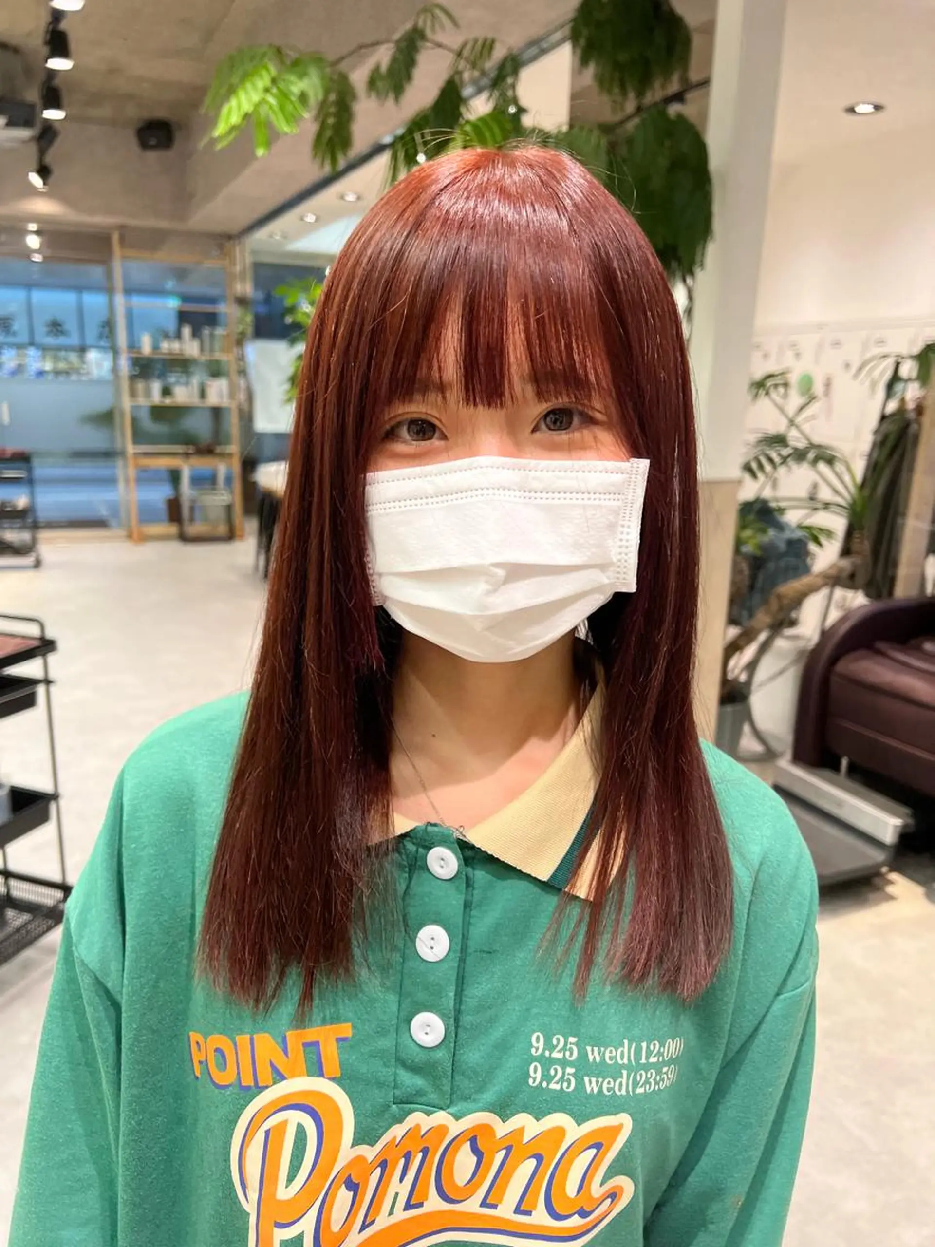 ミディアム カラー ヘアカラー トリートメント 🍀お悩み改善憧れの 美髪　小林風雅のヘアスタイル