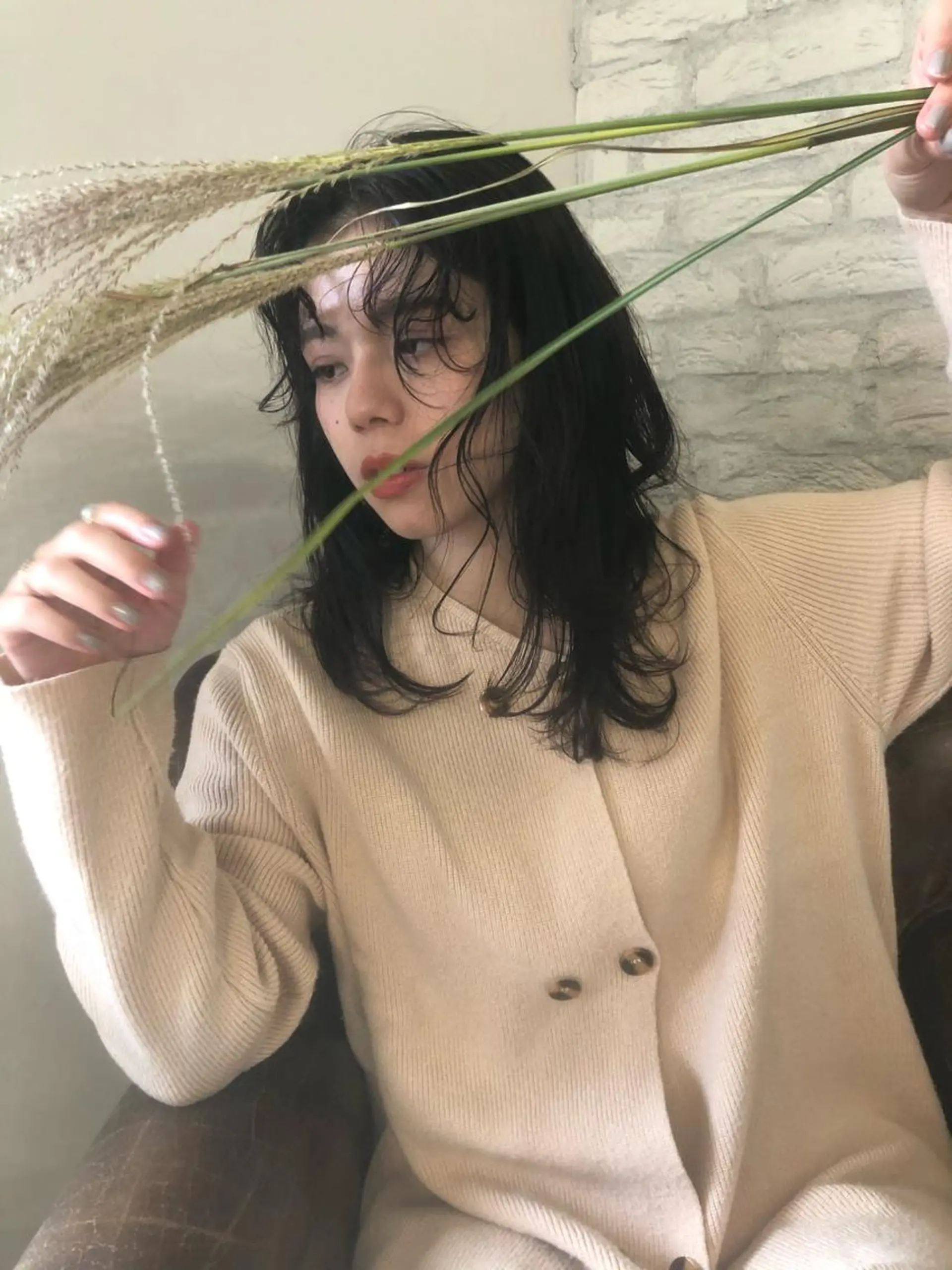 セミロング ヘアアレンジ classic 新横浜所属・大人girly🛋️ 🤍yukakoのヘアスタイル