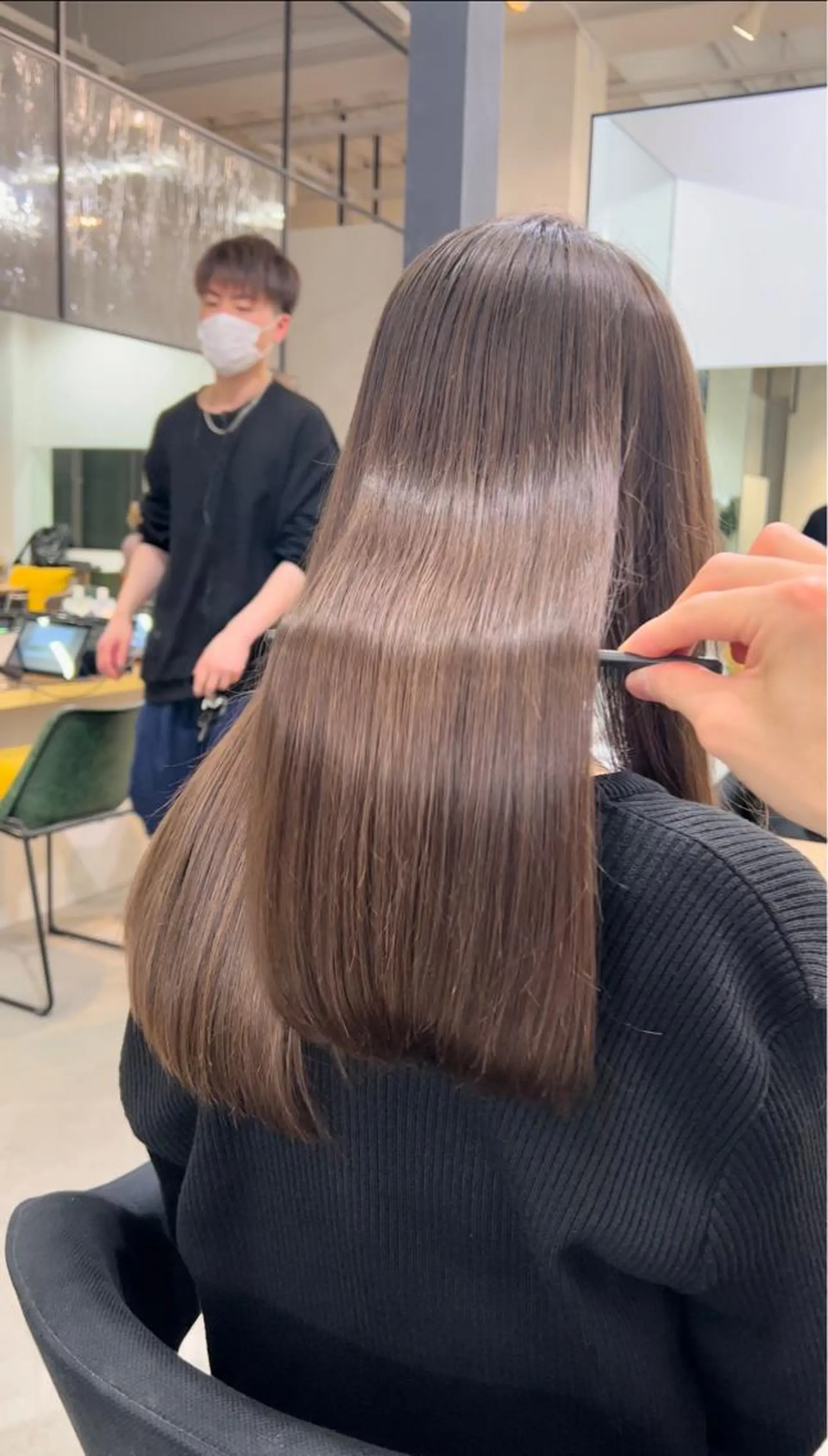 カラー 髪質改善 🌈銀座、ボブ ショート🌈にっしーのヘアスタイル