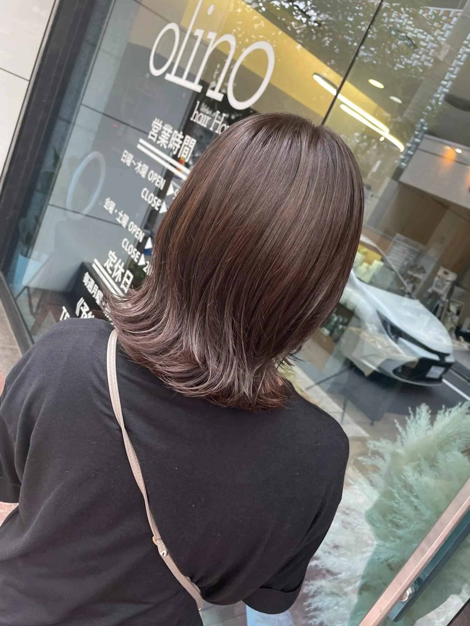 ミディアム カラー ACTION心斎橋店 Lisaのヘアスタイル
