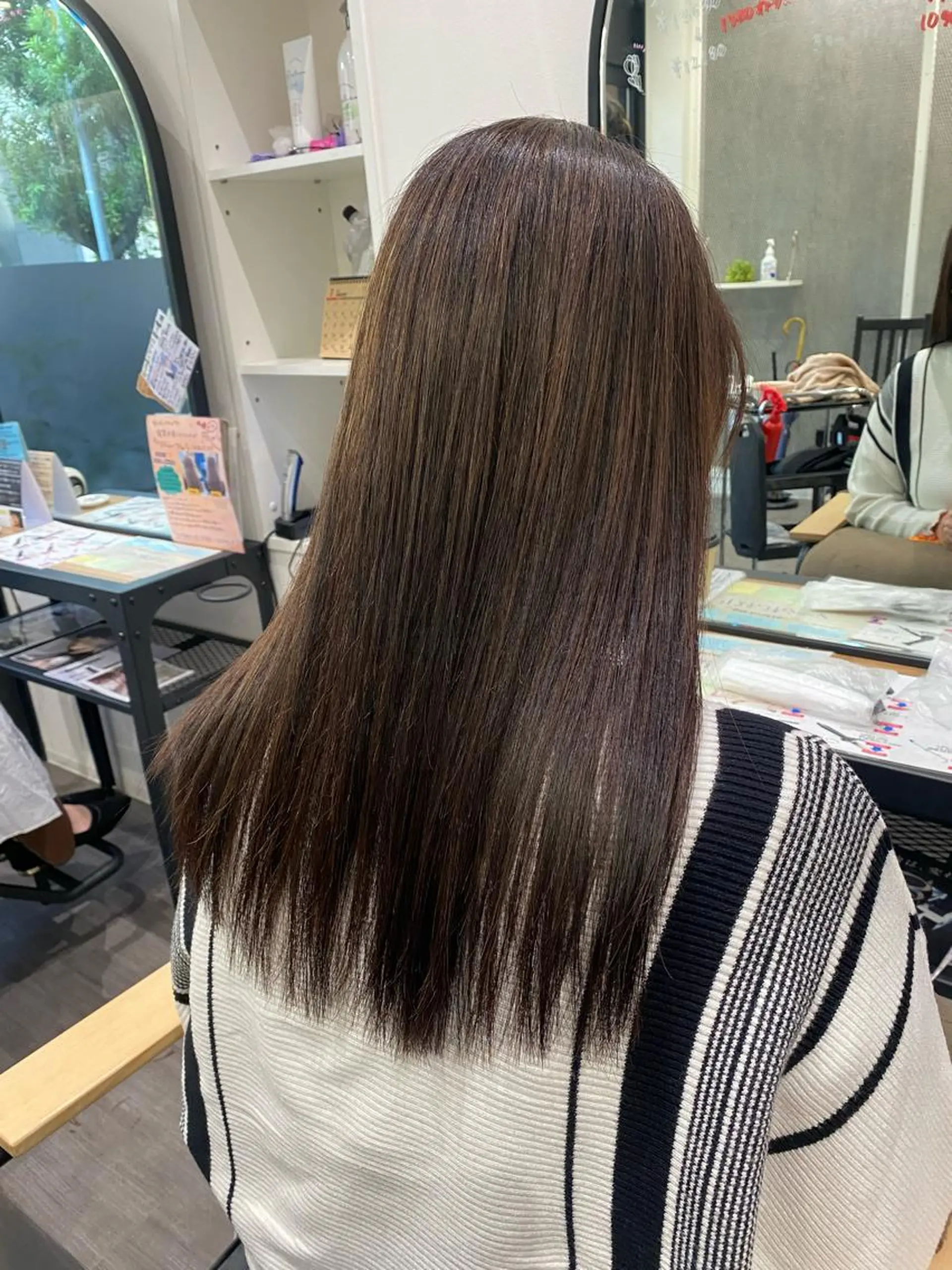 ロング カット 縮毛矯正 cocotte🌿 amaneのヘアスタイル