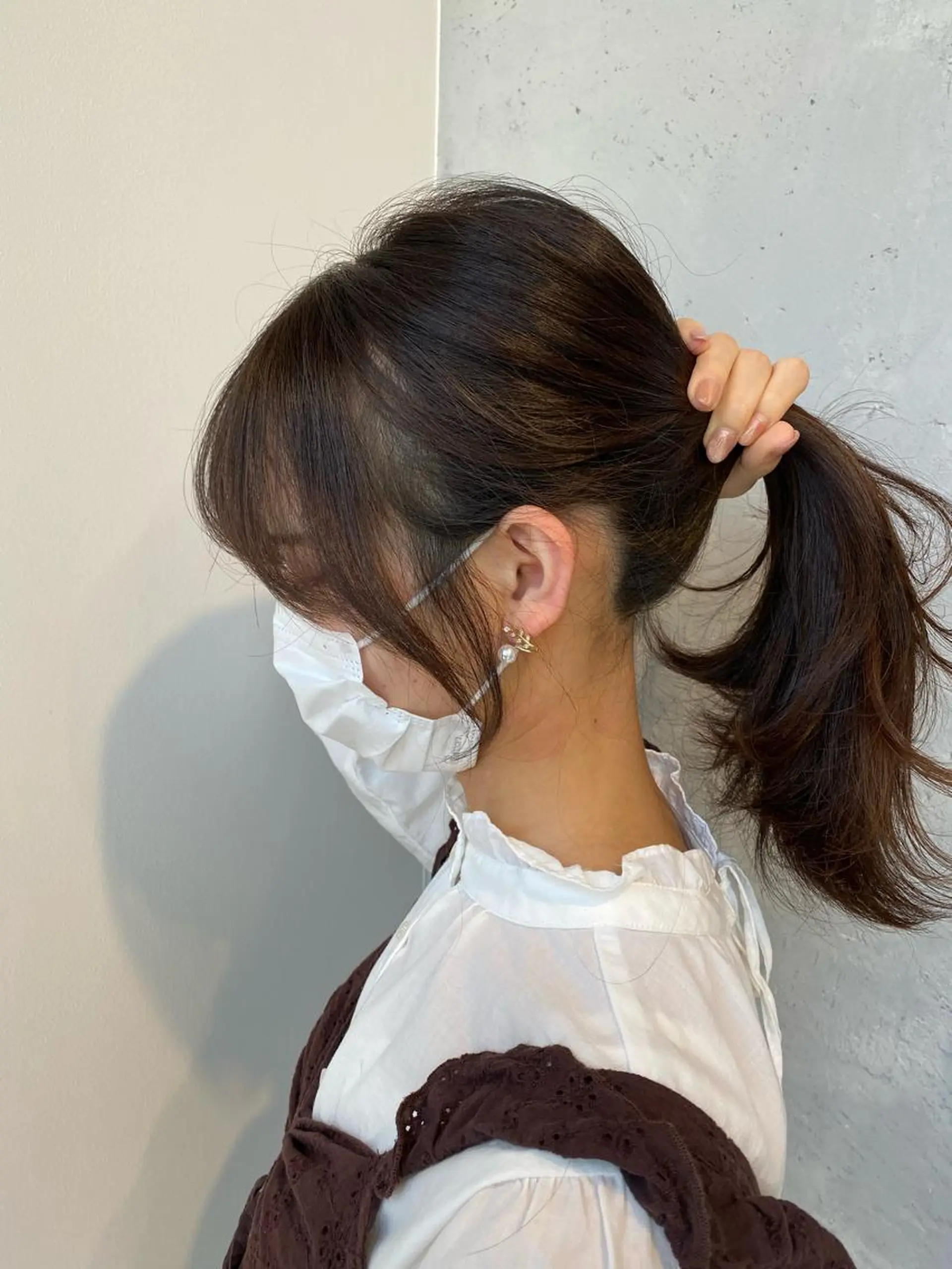 ロング カラー 【艶髪×韓国風】 毛流れ職人 RYOのヘアスタイル