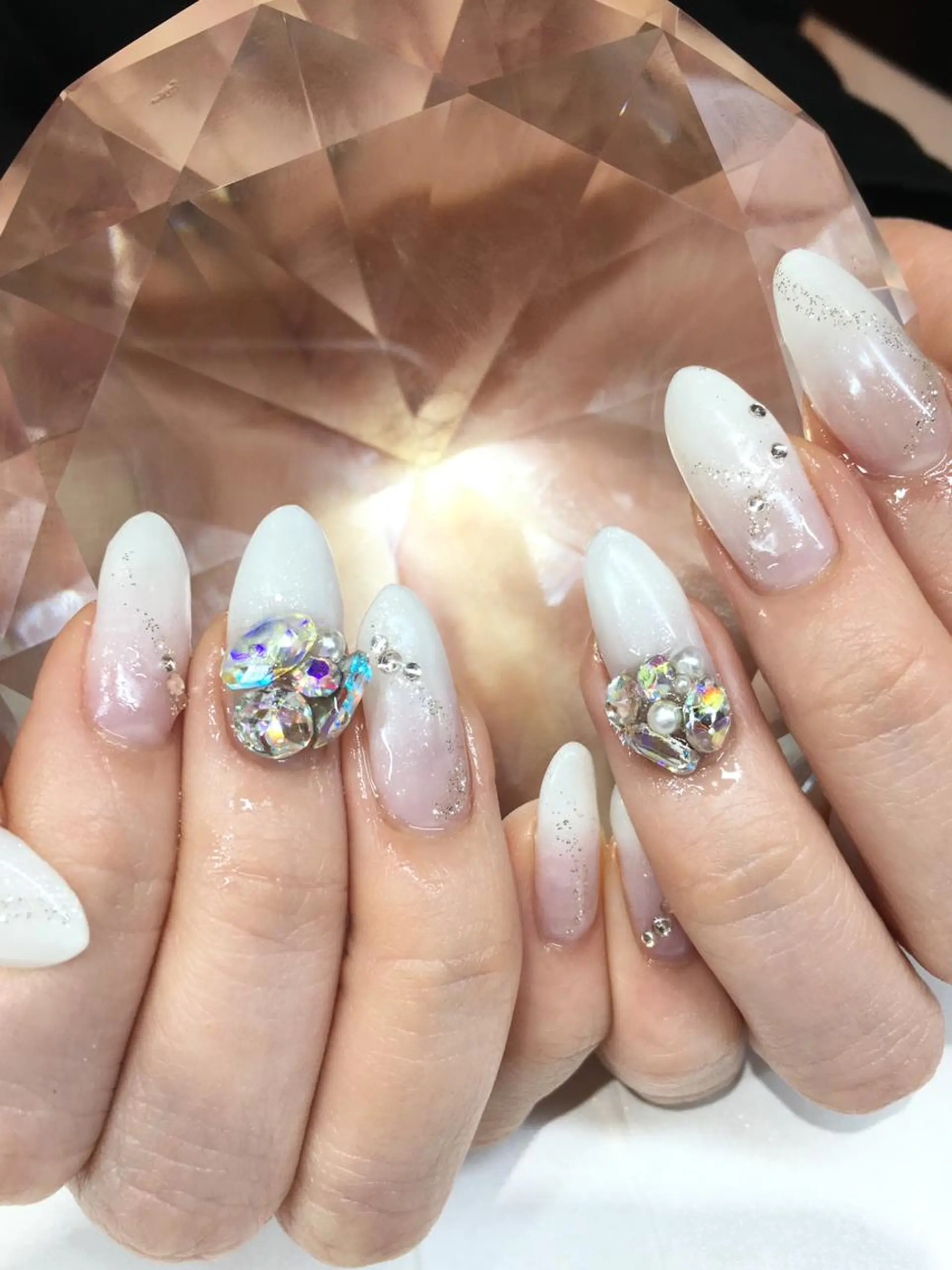 ネイル グラデーション シンプルネイル ハンドネイル glow_ nailのネイルデザイン