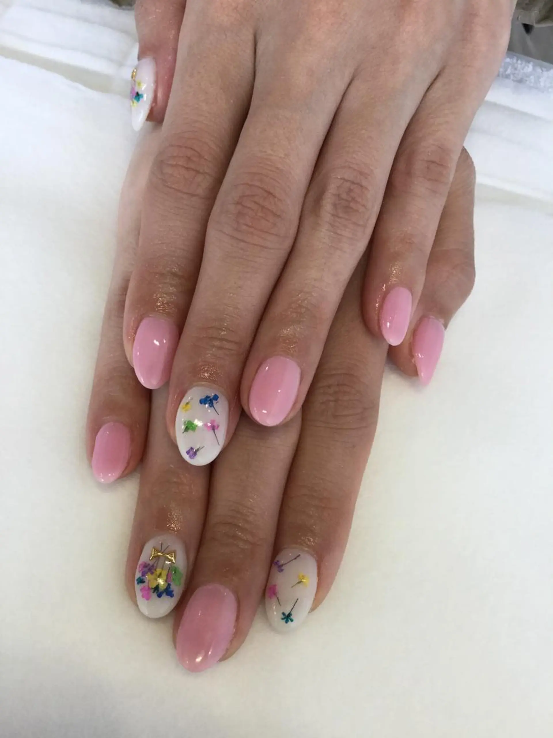 ネイル ハンドネイル 💎🐰 saki. m 🐰💎のネイルデザイン