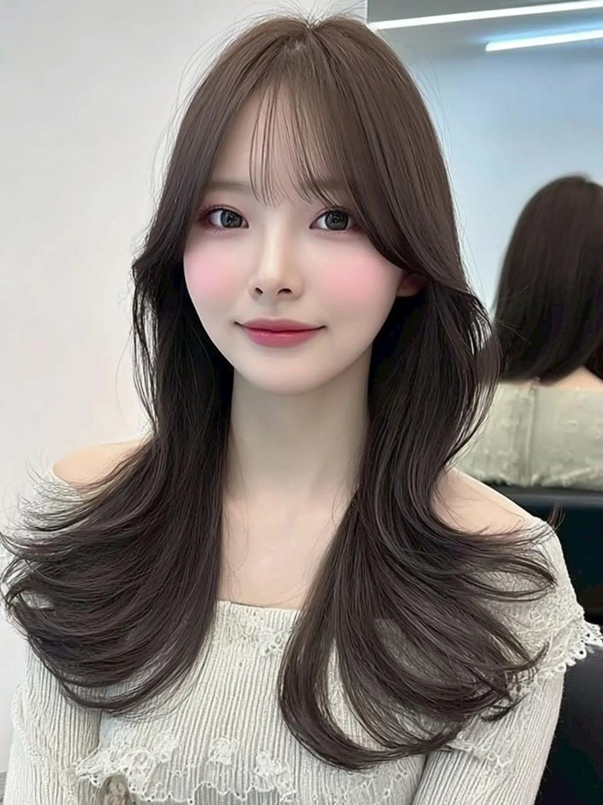 ロング 髪質改善 韓国風ヘア 縮毛矯正 アイリスト 西院 🤍Yukino🤍のその他イメージ